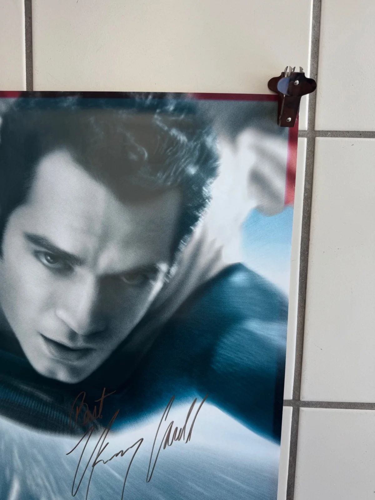 MAN OF STEEL Movie Poster 27x40 Autographed/Signed by Cast & Director (2013), изображение 2
