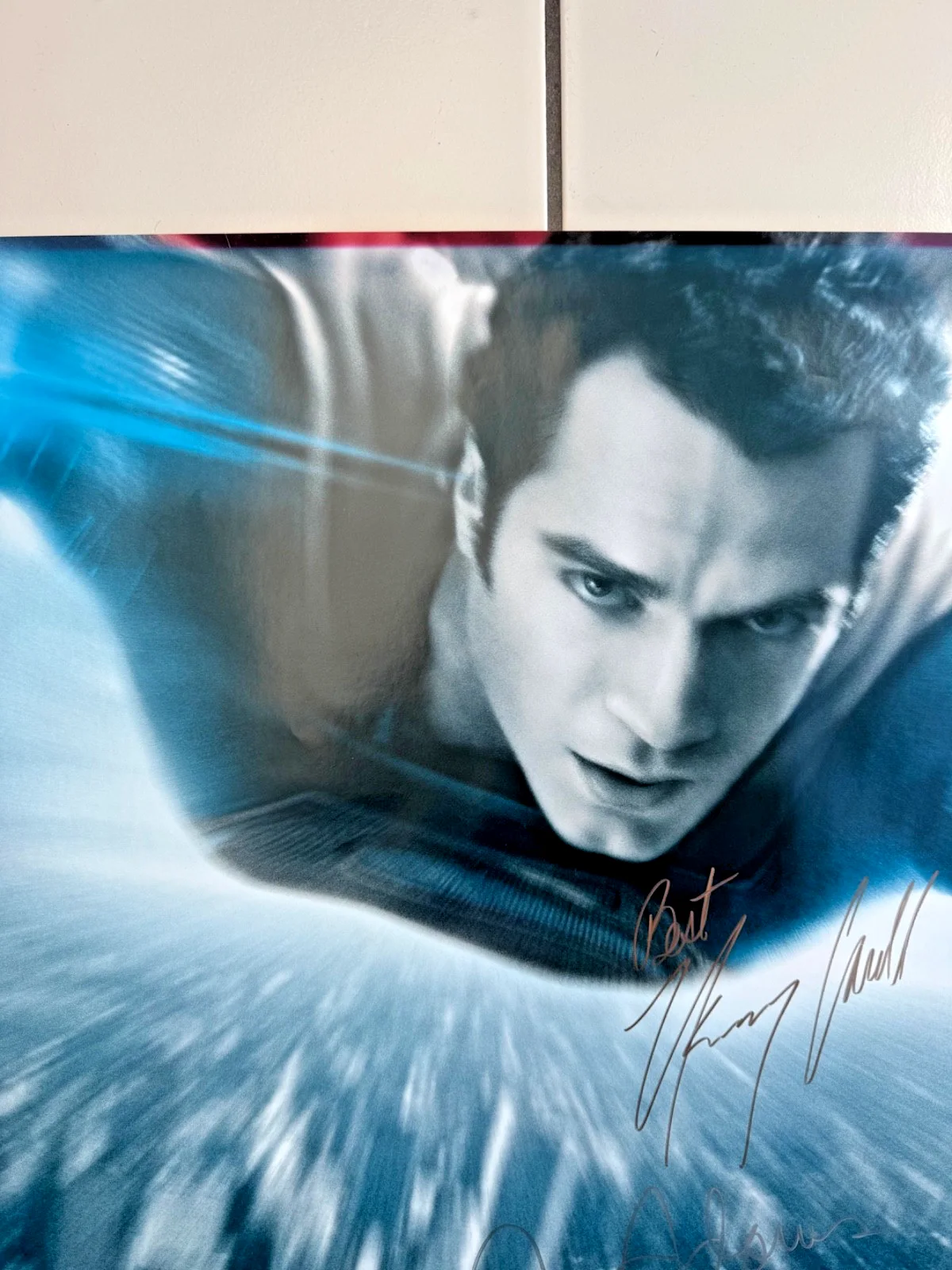 MAN OF STEEL Movie Poster 27x40 Autographed/Signed by Cast & Director (2013), изображение 3