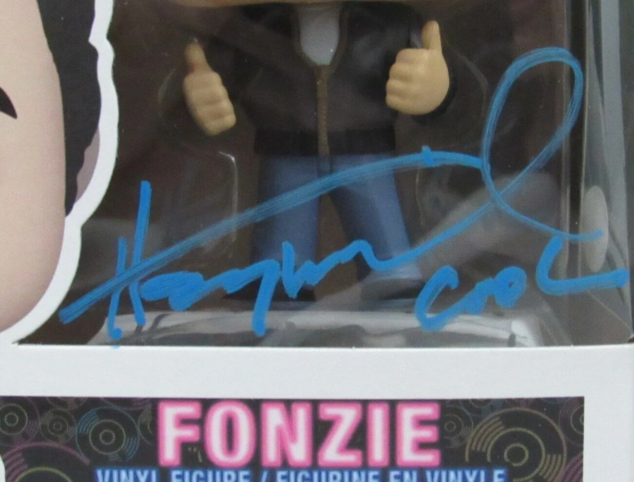 Henry Winkler "Fonzie - Happy Days" Signed Funko Pop! #1124 Figurine JSA 165410, изображение 2