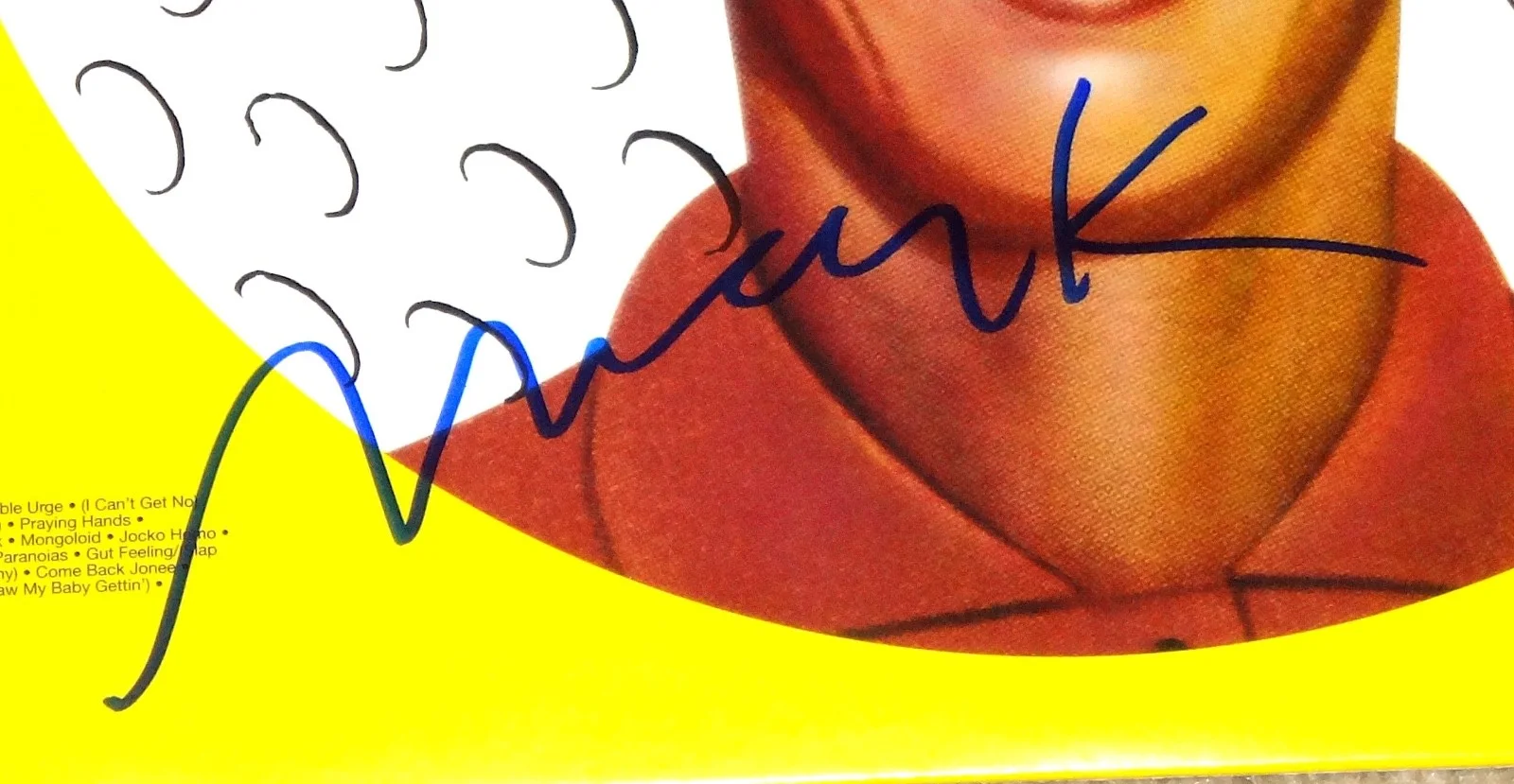 DEVO BAND HAND SIGNED AUTOGRAPHED ARE WE NOT MEN VINYL ALBUM! NEW WITH PROOF+COA, image 2