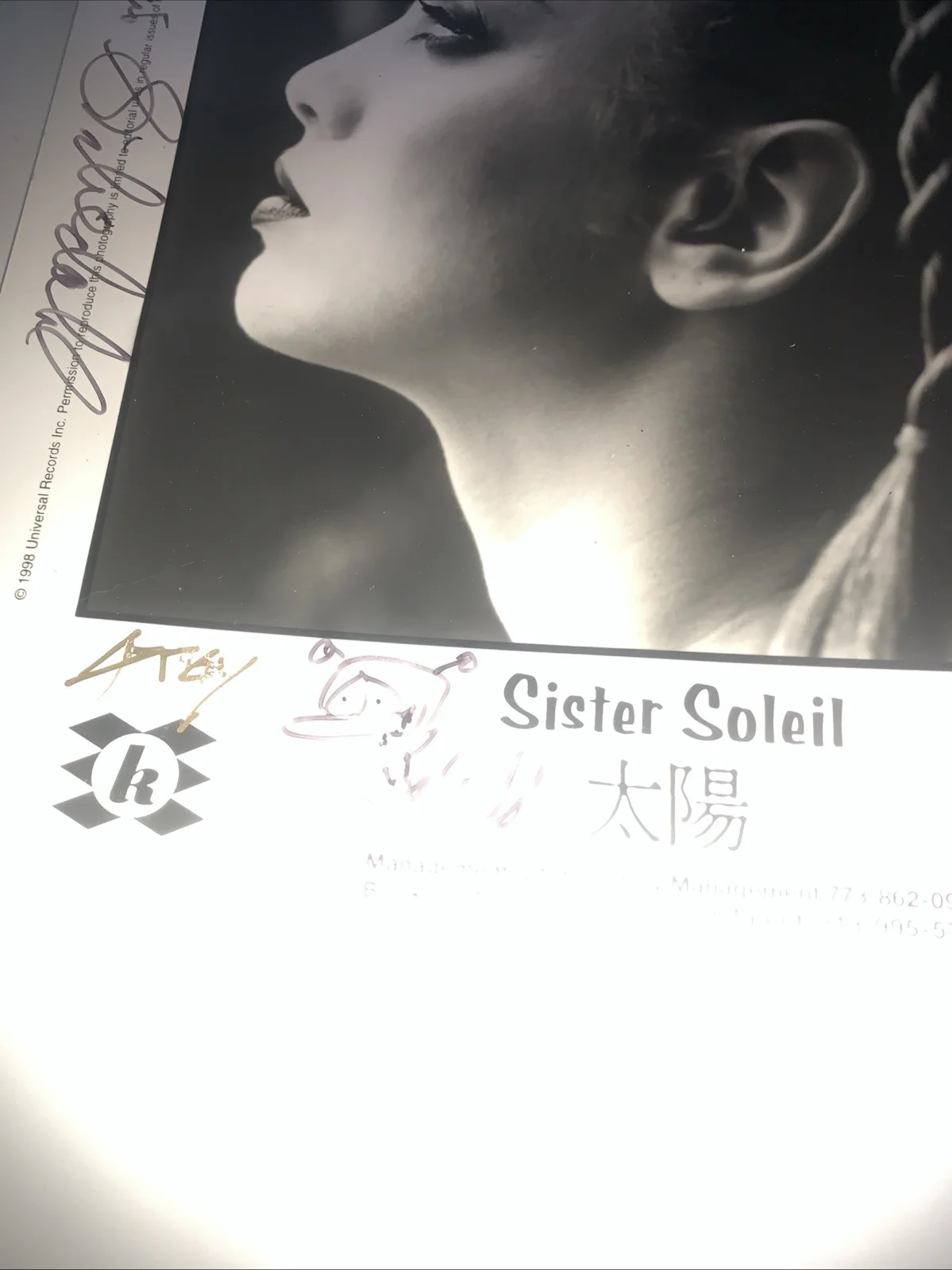 Sister Soleil – Multi-Signed Promotional Photo (“99-“01) Stella Katsoudas + Band, изображение 5