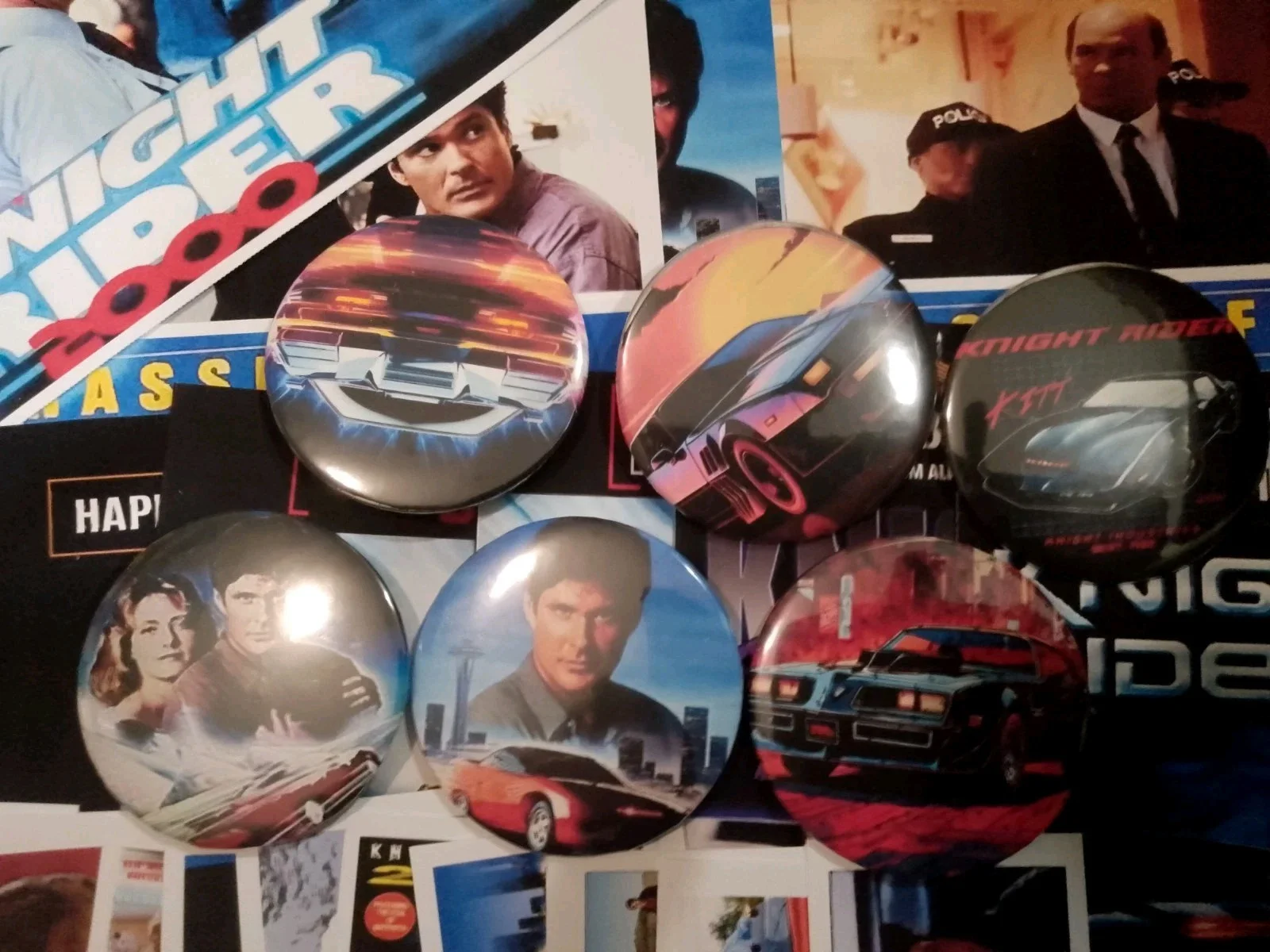 Knight Rider 2000 Bundle. 18 Lobby Cards/12 Lobbymarkers/34 Mini-cards/6 Badges+, image 5