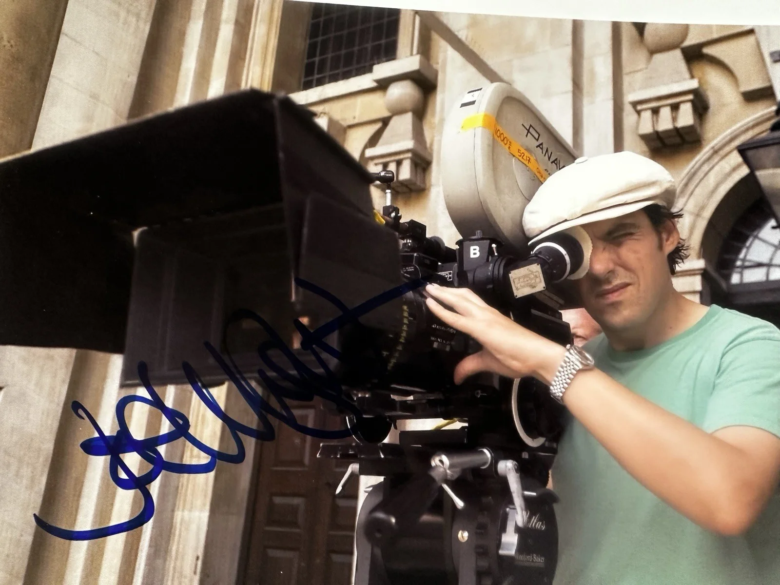 Joe Wright — Joe Wright signed 8x10 photo In Person. Director Atonement, Pride & Prejudice