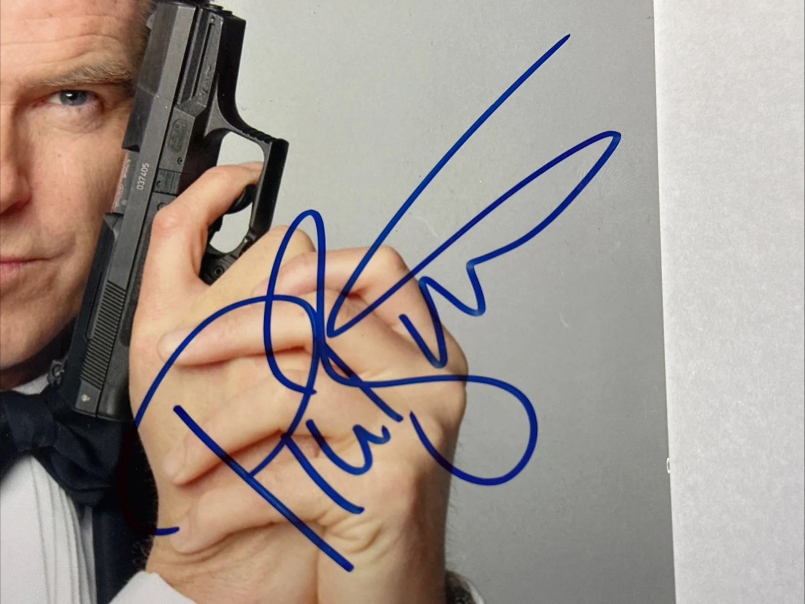 Pierce Brosnan James Bond 007 Signed 8x10 Color Photo Celebrity Autographs COA, изображение 3
