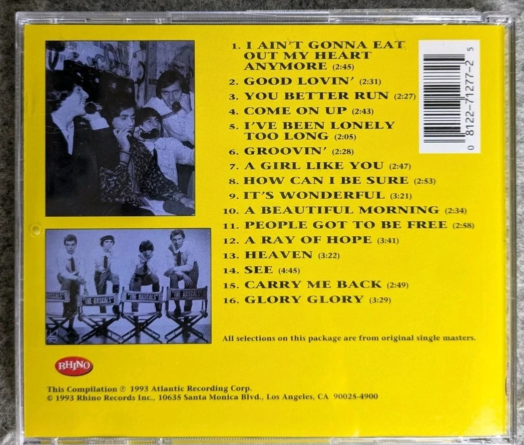 The Rascals Autographed CD Very Best Of Signed Booklet Appears Felix Cavaliere, изображение 5