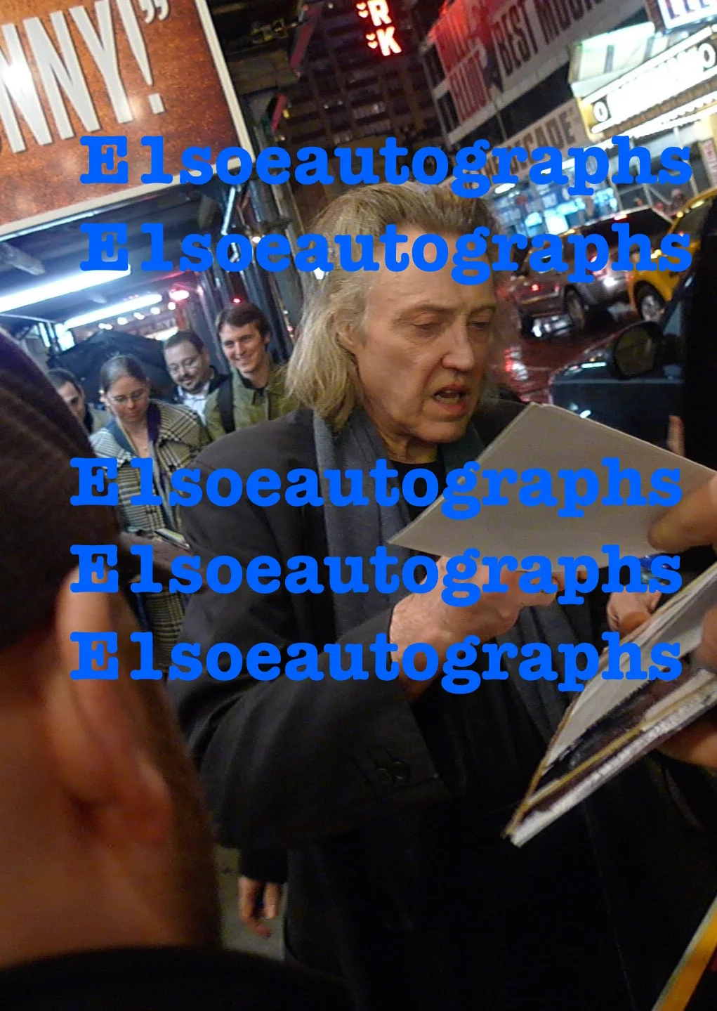 Christopher Walken — Christopher Walken signed 8x10 Photo In Person Proof - Deer Hunter, Pulp Fiction, изображение 3