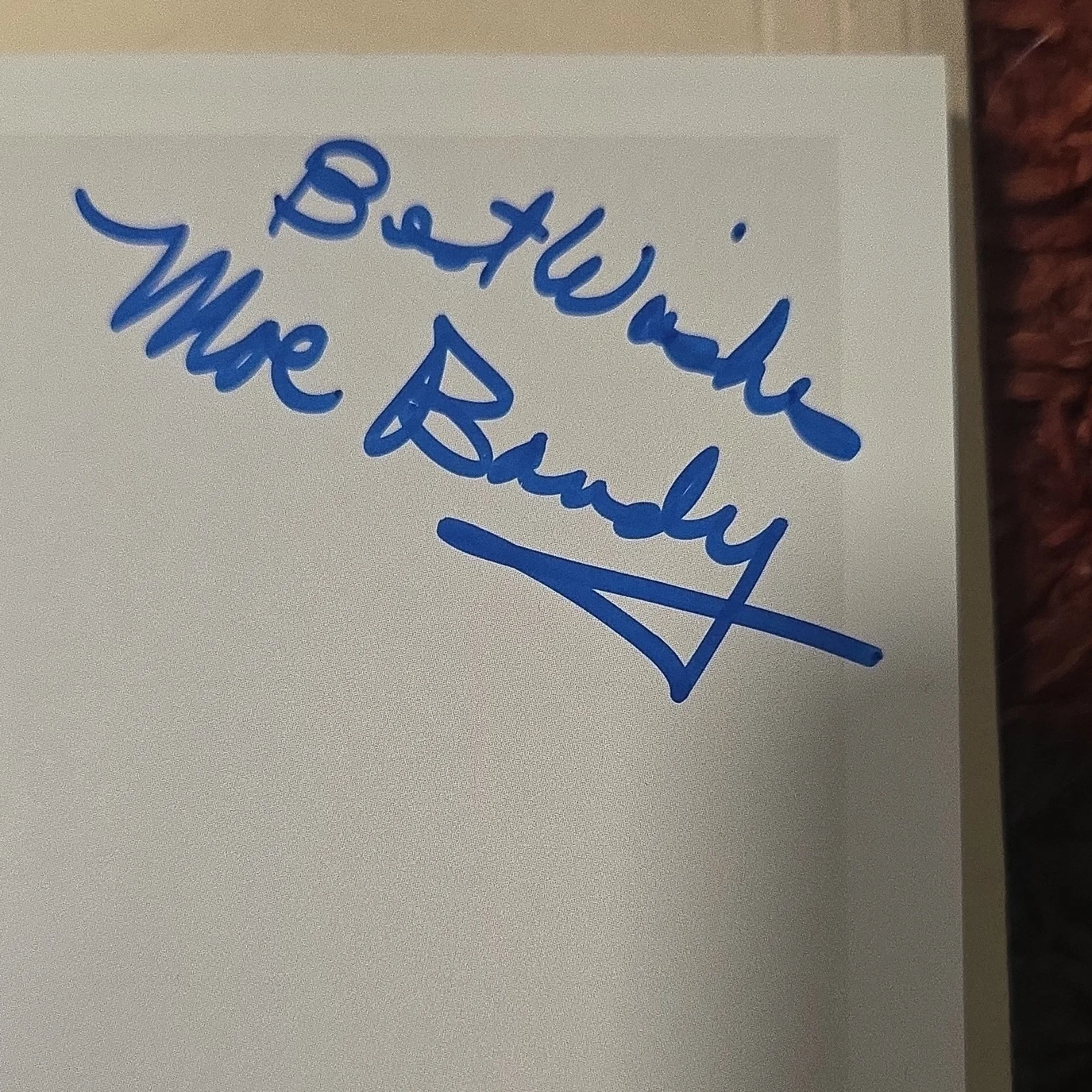 Moe Bandy Signed Original Country Music Photo Memorabilia, изображение 2
