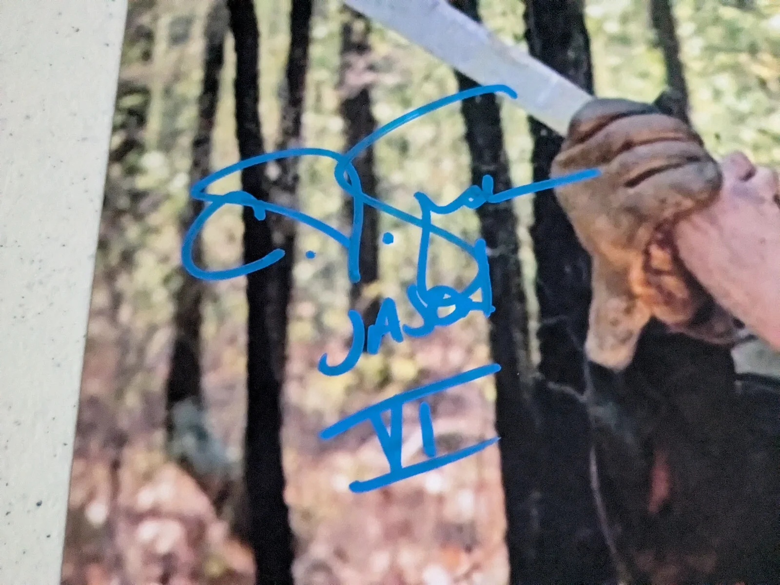 CJ Graham — CJ GRAHAM Signed 8x10 PHOTO Jason Lives Friday the 13th Pt 6 Autographed JSA y, изображение 2