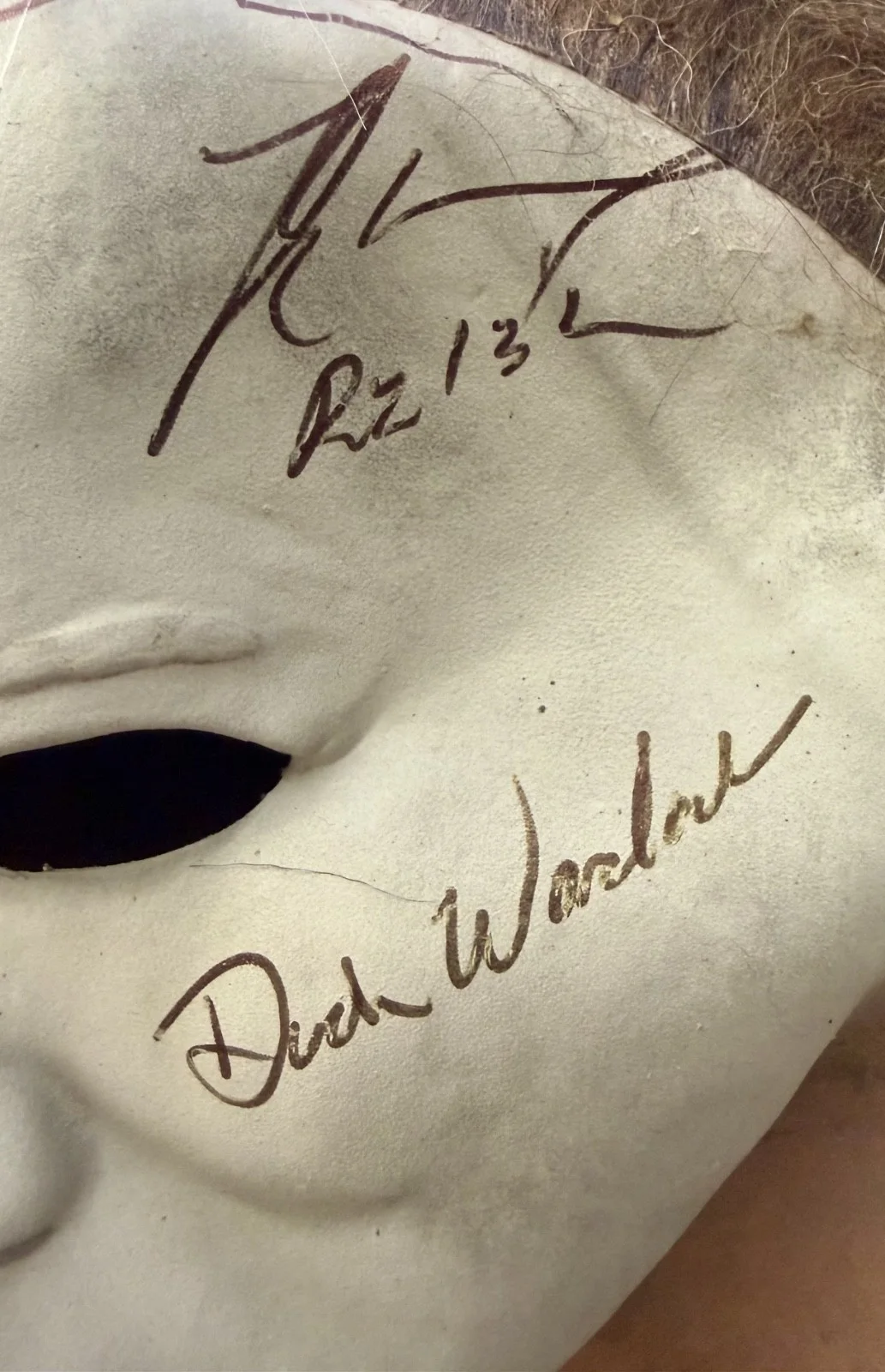 HALLOWEEN Michael Myers TOTS mask SIGNED Nick Castle Dick Warlock Tyler Mane +4, изображение 3