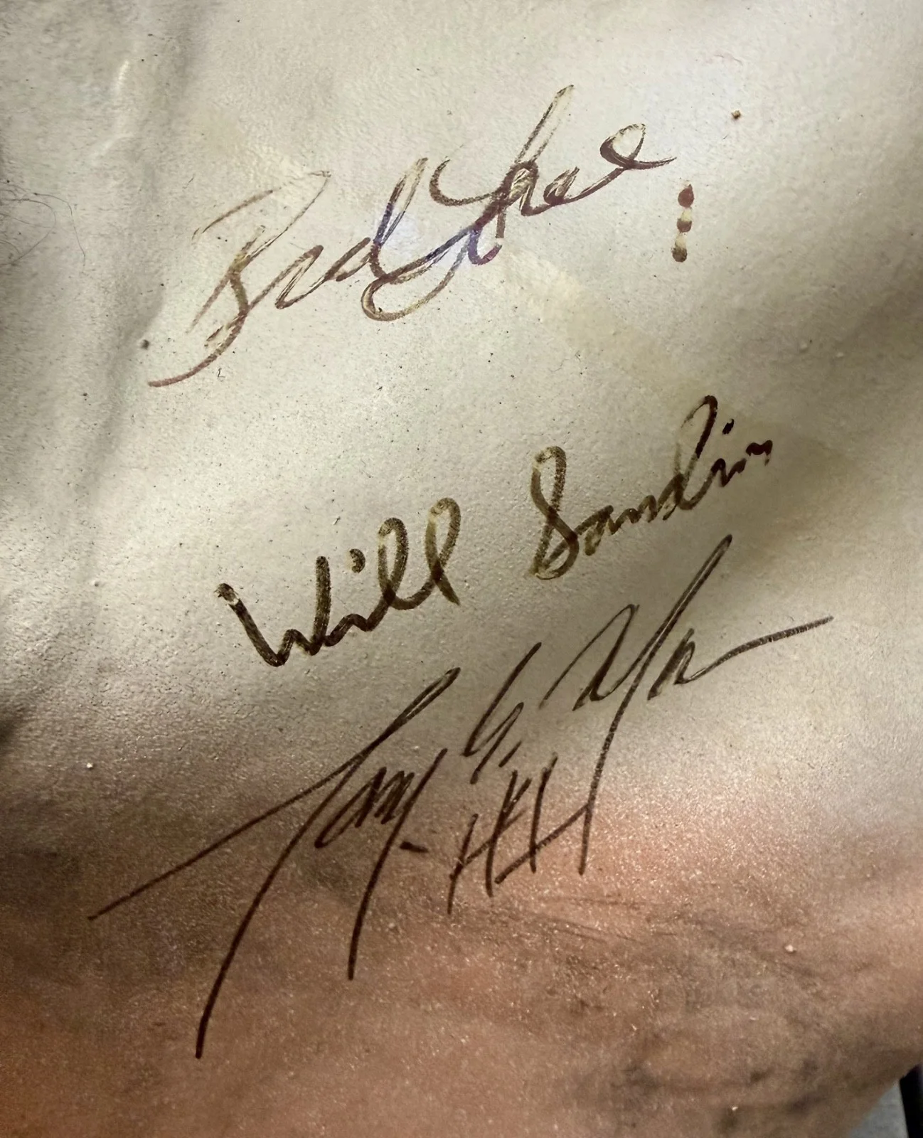 HALLOWEEN Michael Myers TOTS mask SIGNED Nick Castle Dick Warlock Tyler Mane +4, изображение 4