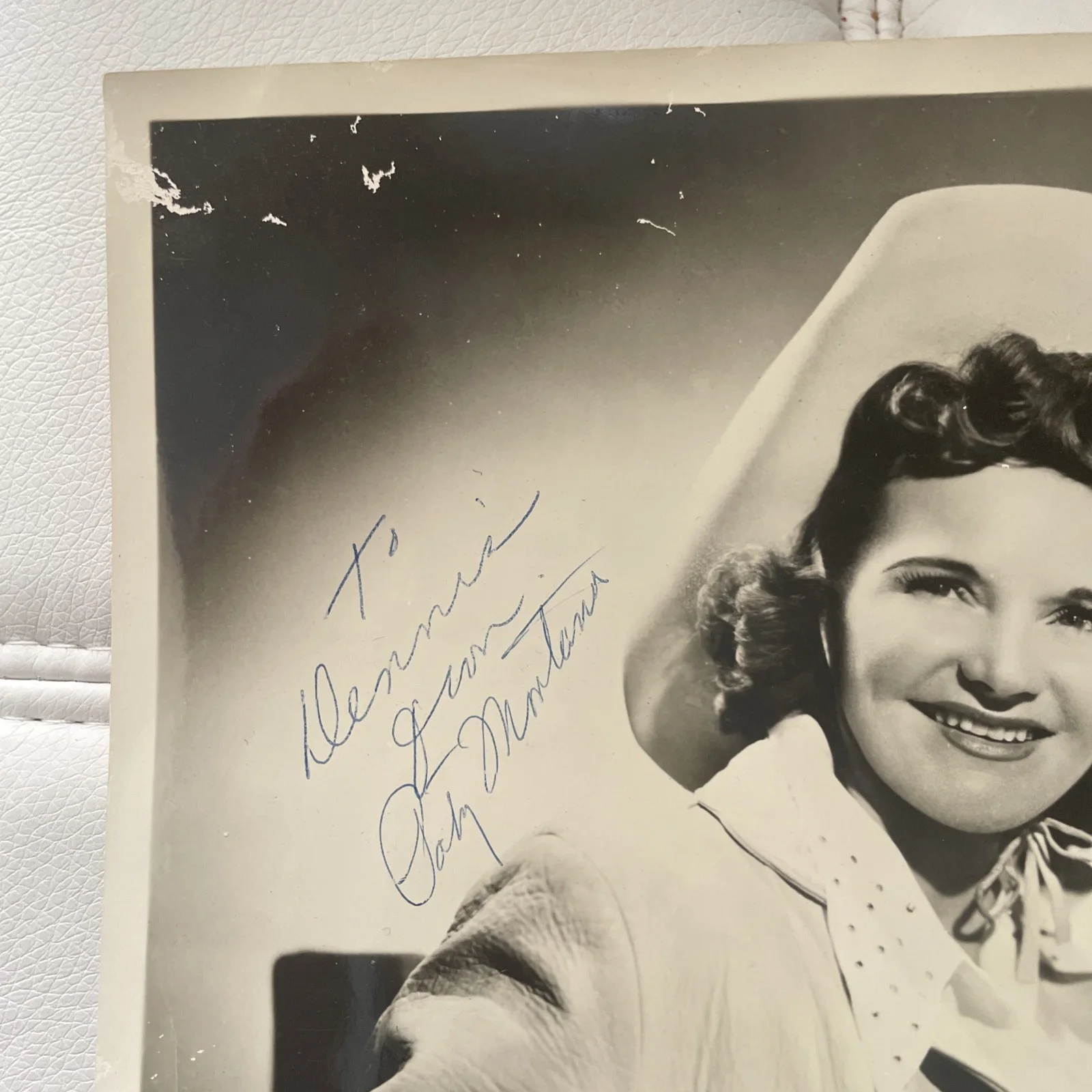 Vintage Autograph Picture Patsy Montana Country Western Music Hall Of Fame, изображение 3