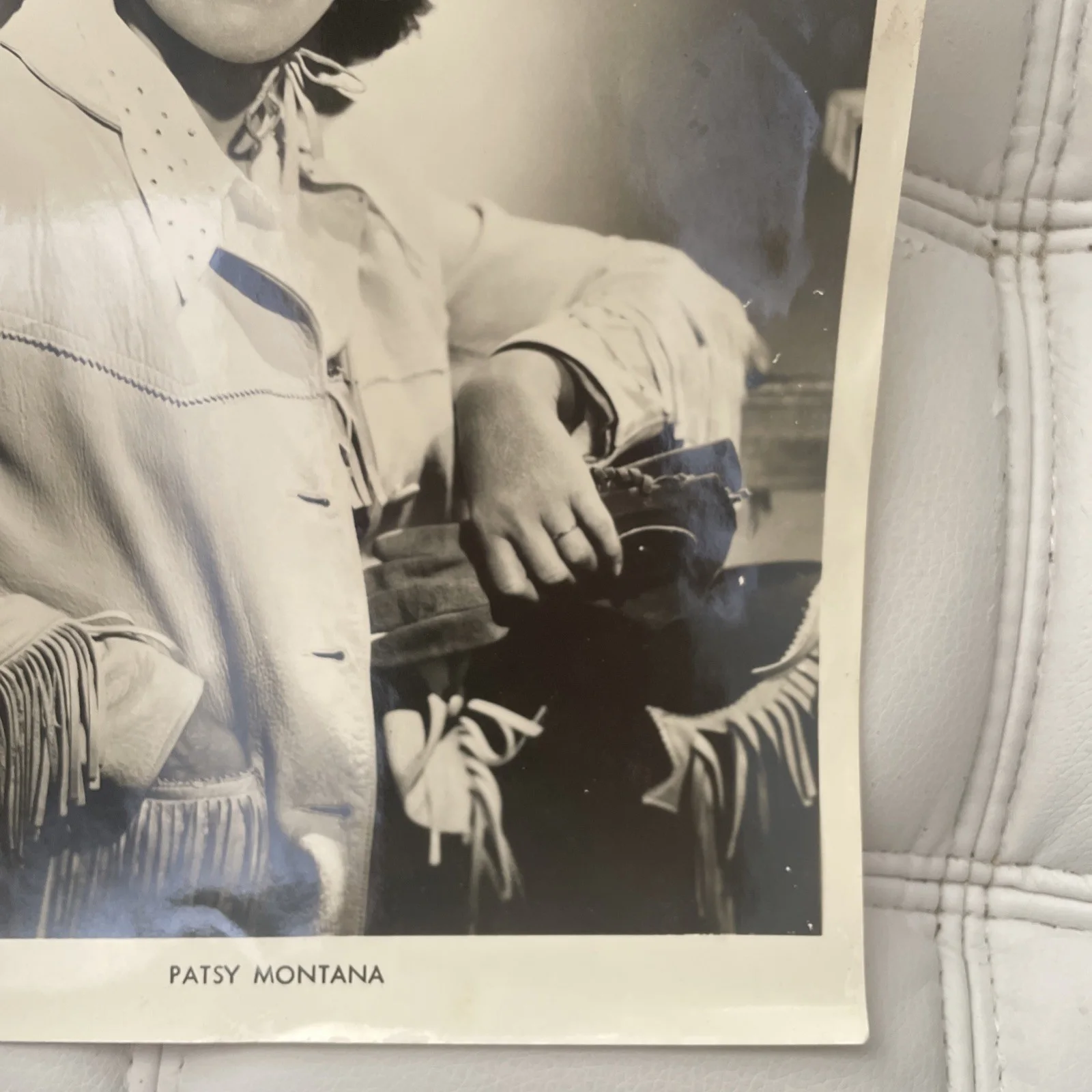 Vintage Autograph Picture Patsy Montana Country Western Music Hall Of Fame, изображение 5