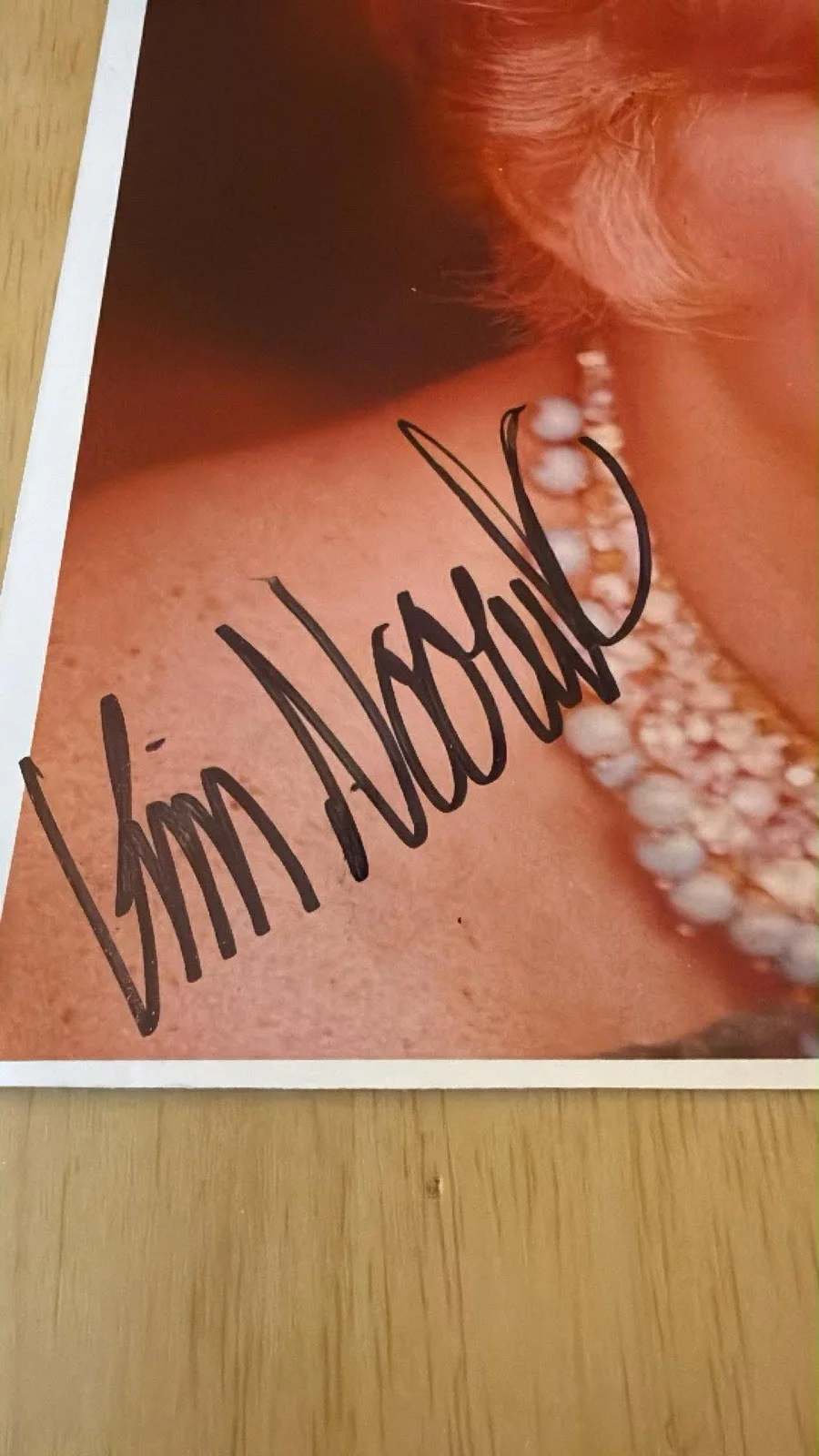 Kim Novak “Bell Book And Candle” Autographed 8x10 Color Glossy COA, изображение 2