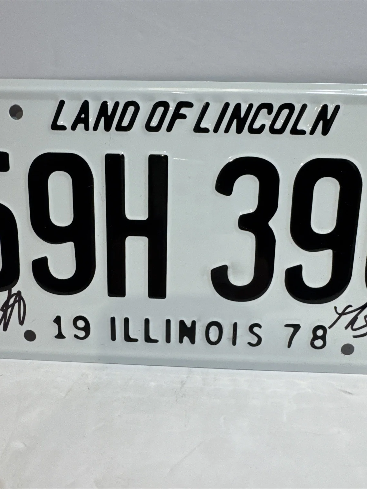 Nick Castle — Nick Castle Signed Michael Myers "The Shape" License Plate Halloween JSA cert, image 5
