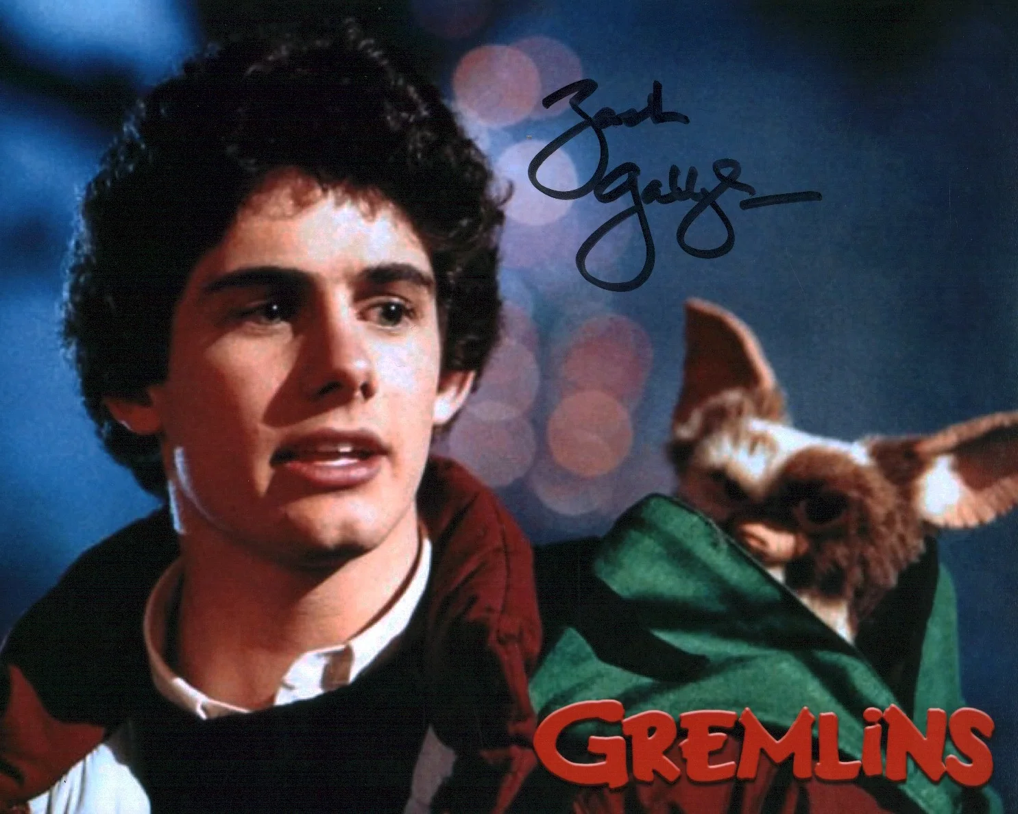 Zach Galligan — Zach Galligan Gremlins 8x10 Signed Photo JSA Certified Autograph