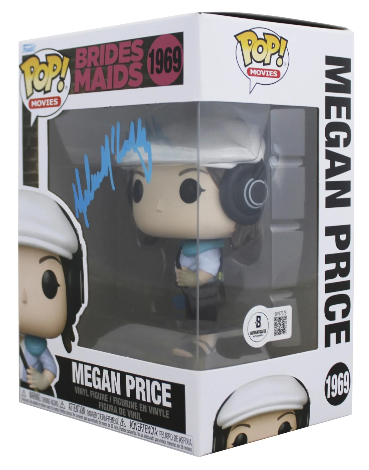 Melissa McCarthy — Melissa McCarthy Bridesmaids Signed Megan #1969 Funko Pop Figure BAS #BP97375, изображение 2