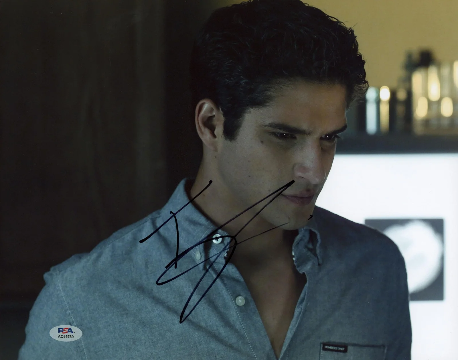 Tyler Posey — Tyler Posey Teen Wolf Authentic Signed 11x14 Horizontal Photo PSA/DNA #AQ16780