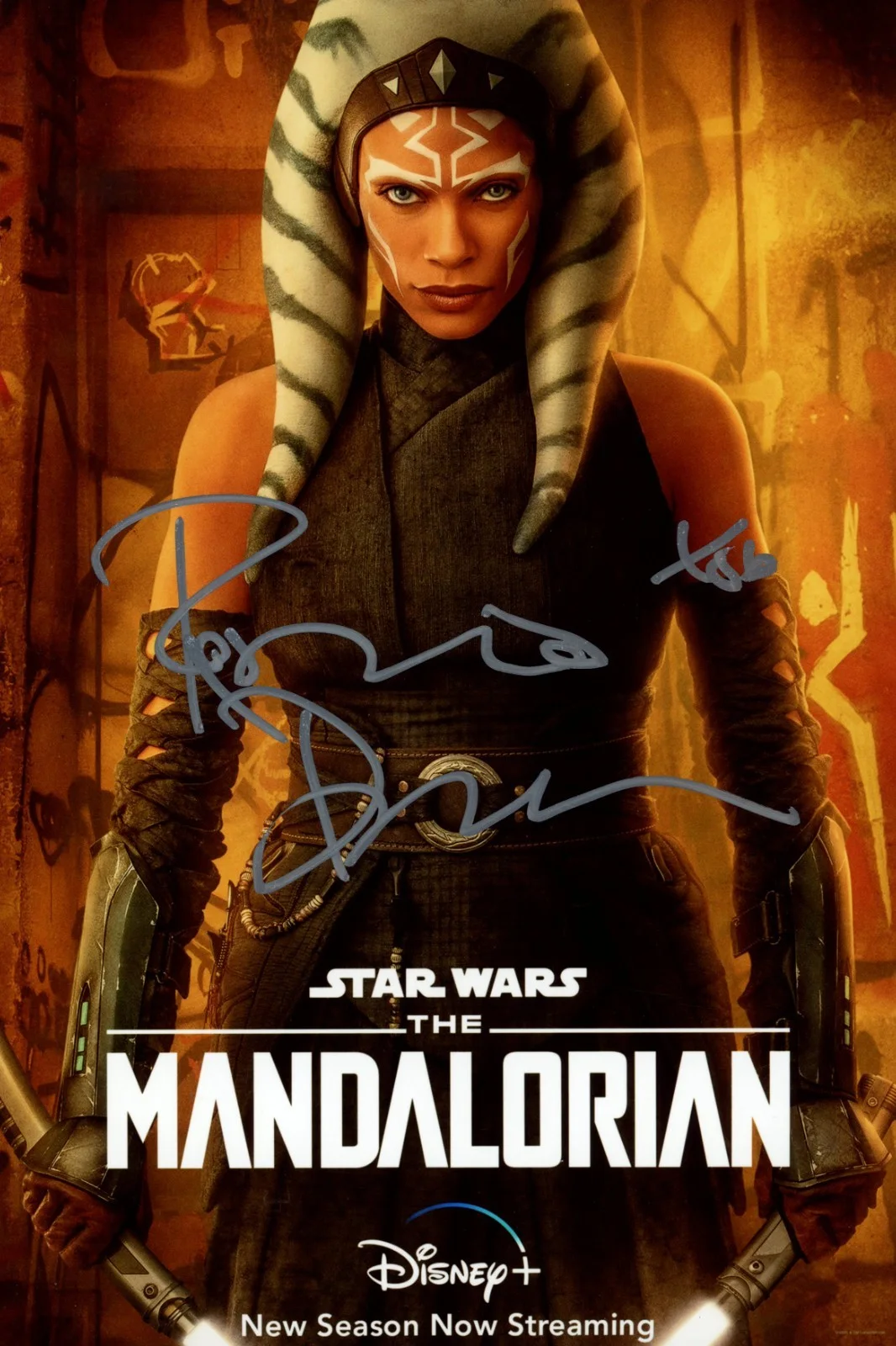 Rosario Dawson — Rosario Dawson Star Wars Ahsoka 8x12 Signed Photo JSA Certified Autograph