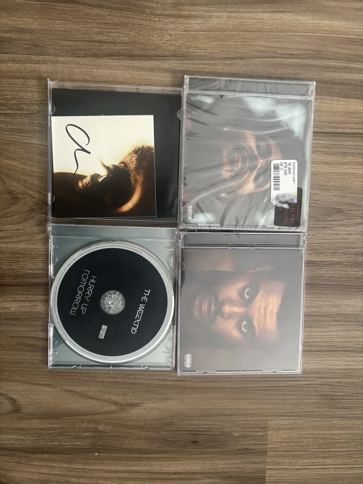 The Weeknd Hurry Up Tomorrow Signed CD Insert Autographed Booklet, image 2