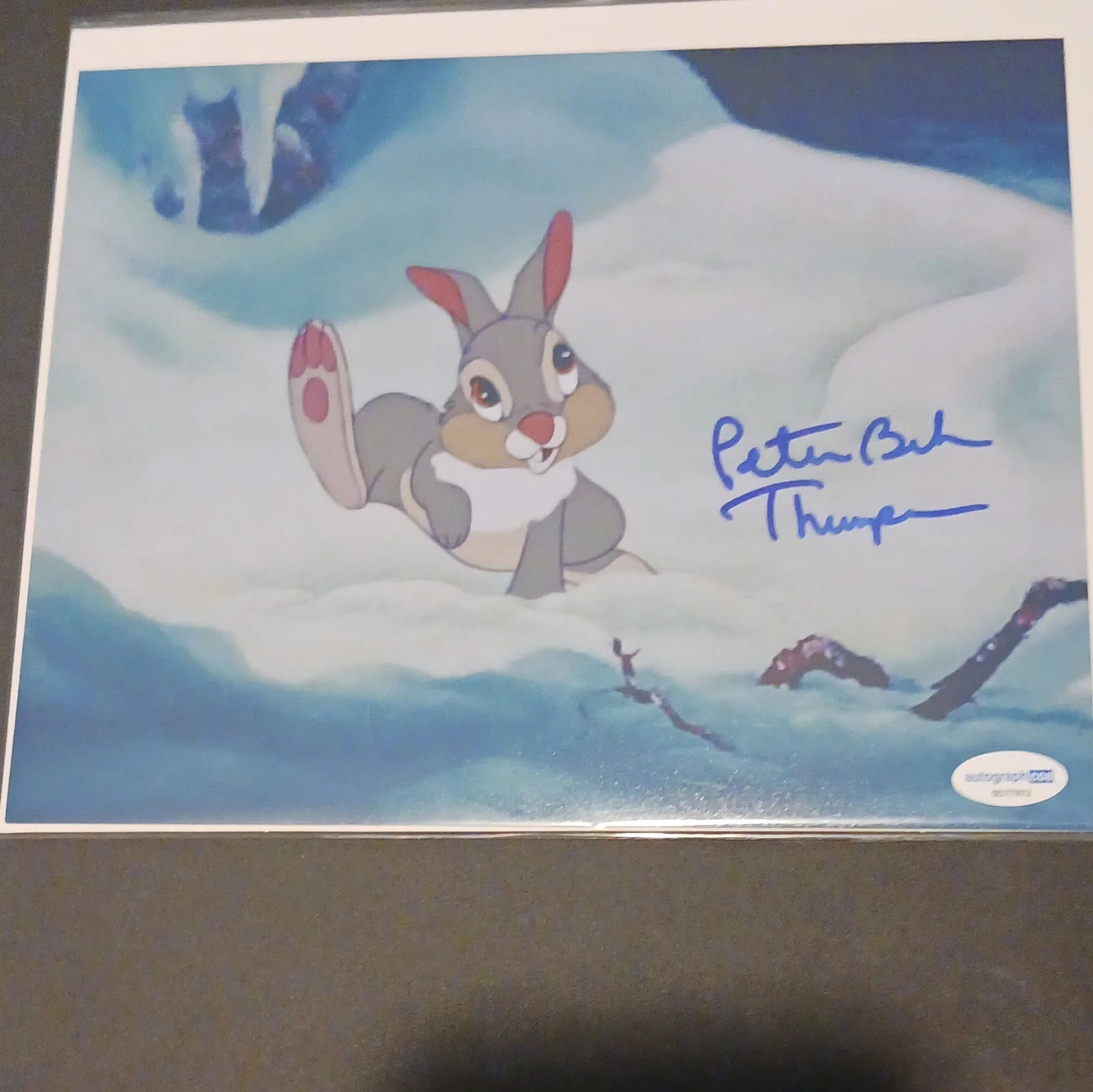 Peter Behn — Peter Behn Signed Original Movie Photo Bambi AutographCOA Authenticated