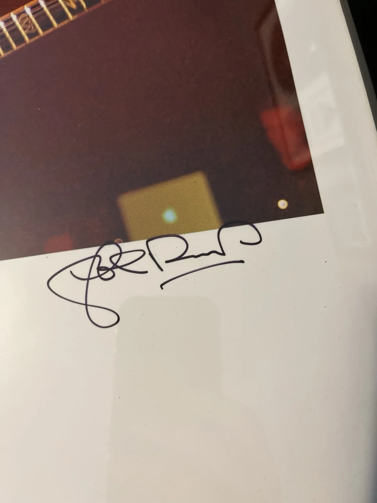 Hollywood Vampires Johnny Depp 2015 ltd Photo Signed John Rowland photograph, image 4