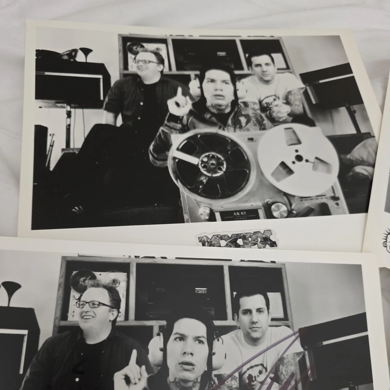Music Memorabilia MXPX signed Photo 2000 A&M Records. 5 photos!, image 5