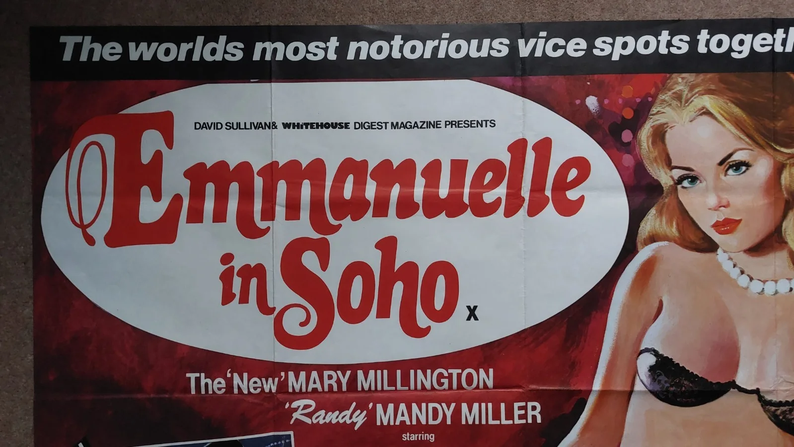 Emmanuelle in Soho Original Uk Quad Poster, image 2