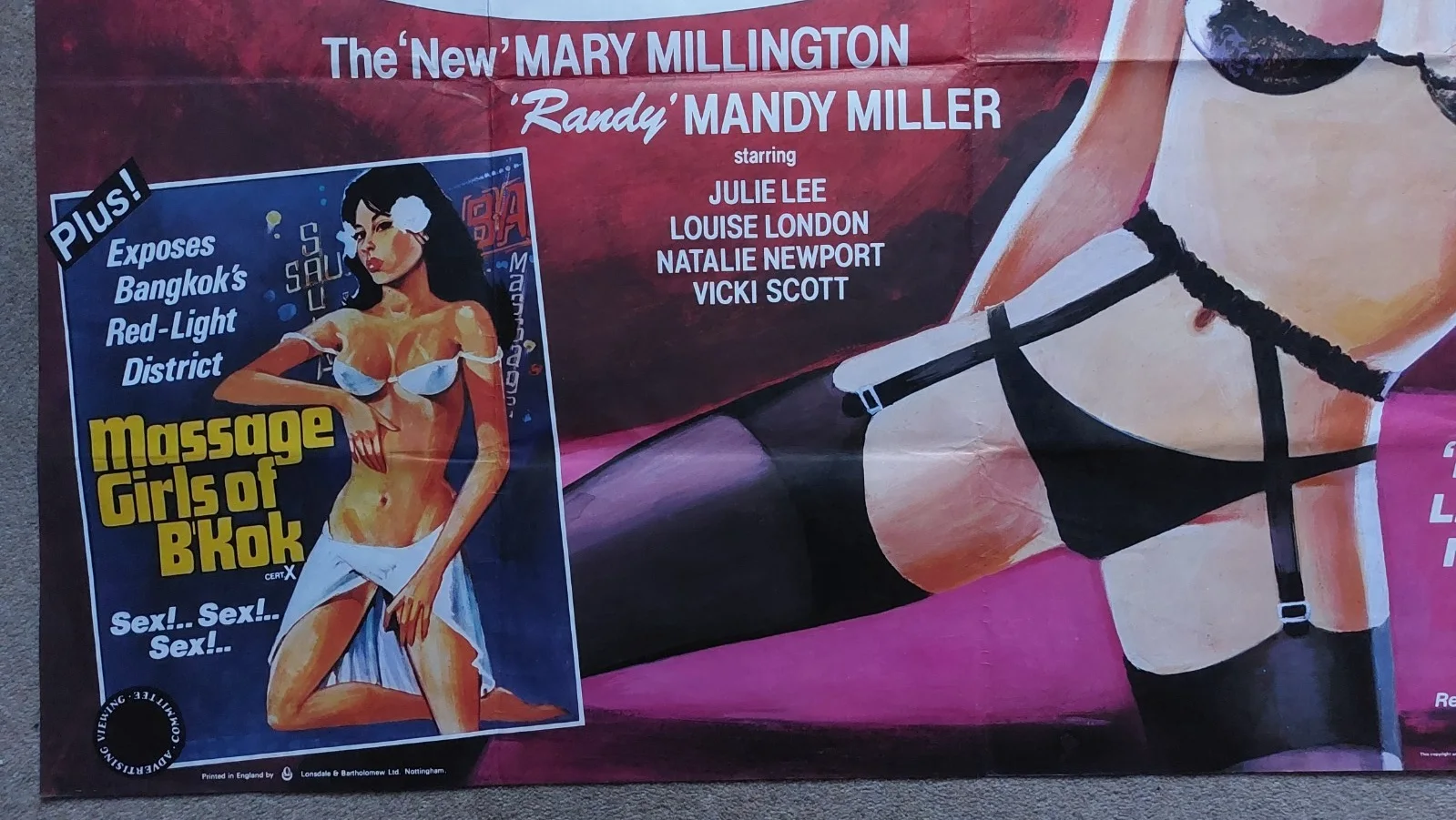 Emmanuelle in Soho Original Uk Quad Poster, image 3