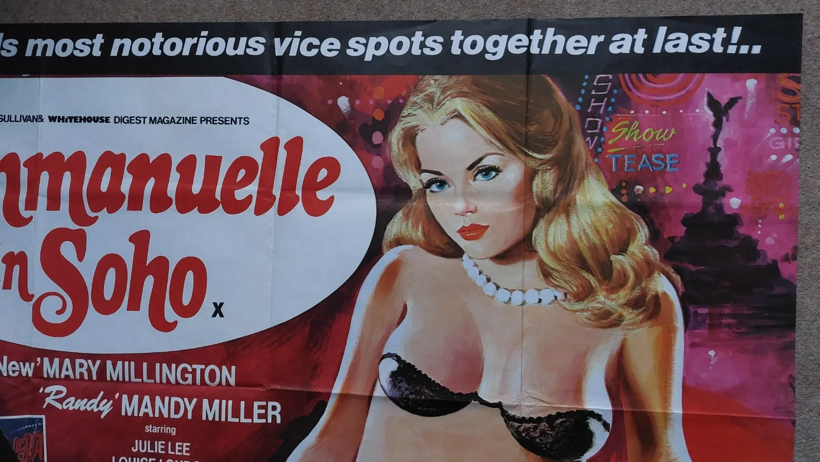 Emmanuelle in Soho Original Uk Quad Poster, image 5