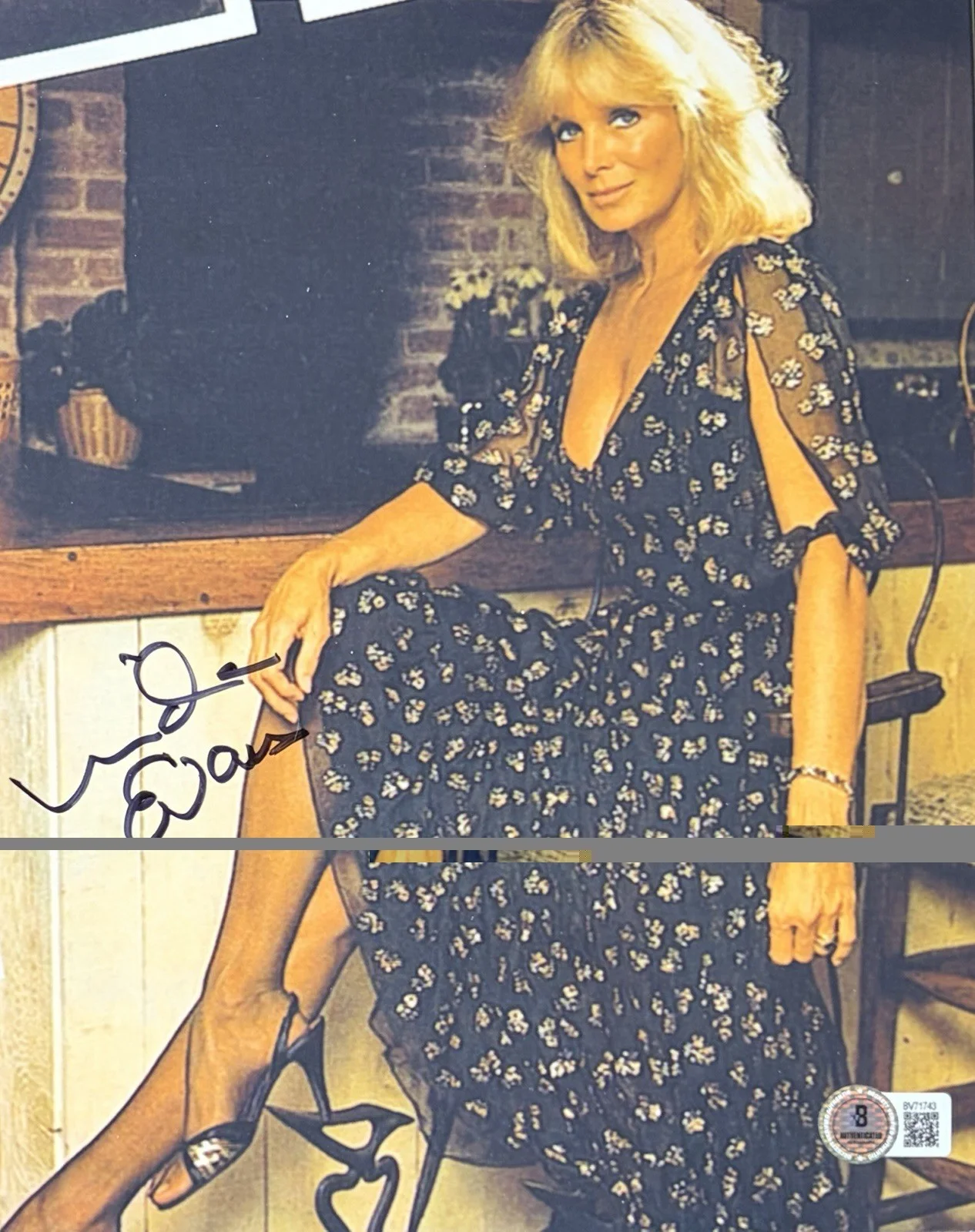 Linda Evans — Linda Evans Signed classic sexy 8x10 photo Beckett BAS COA Autograph