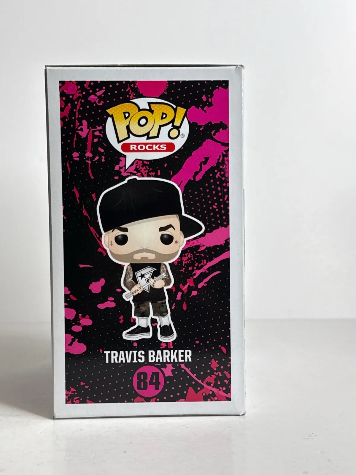 Travis Barker Signed Blink 182 Funko #84 'MuthaF**kin' PSA AI37015, image 4