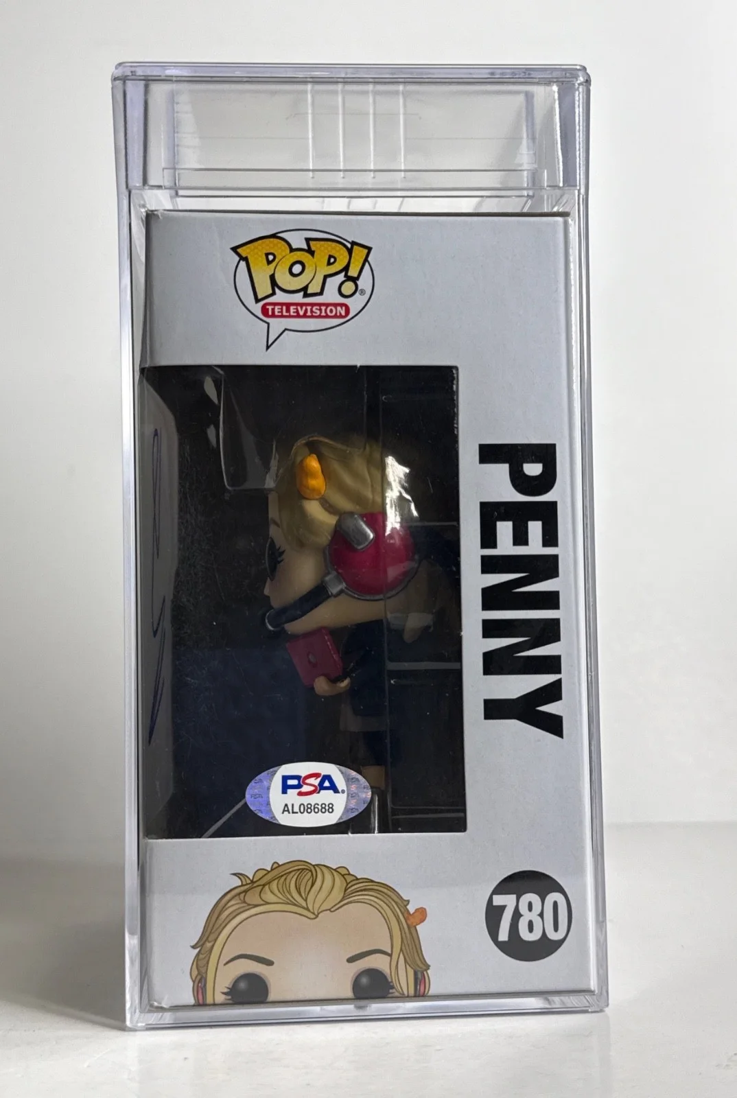 Kaley Cuoco — Kaley Cuoco Signed Penny The Big Bang Theory Funko #780 Slabbed PSA ALO8688, изображение 2