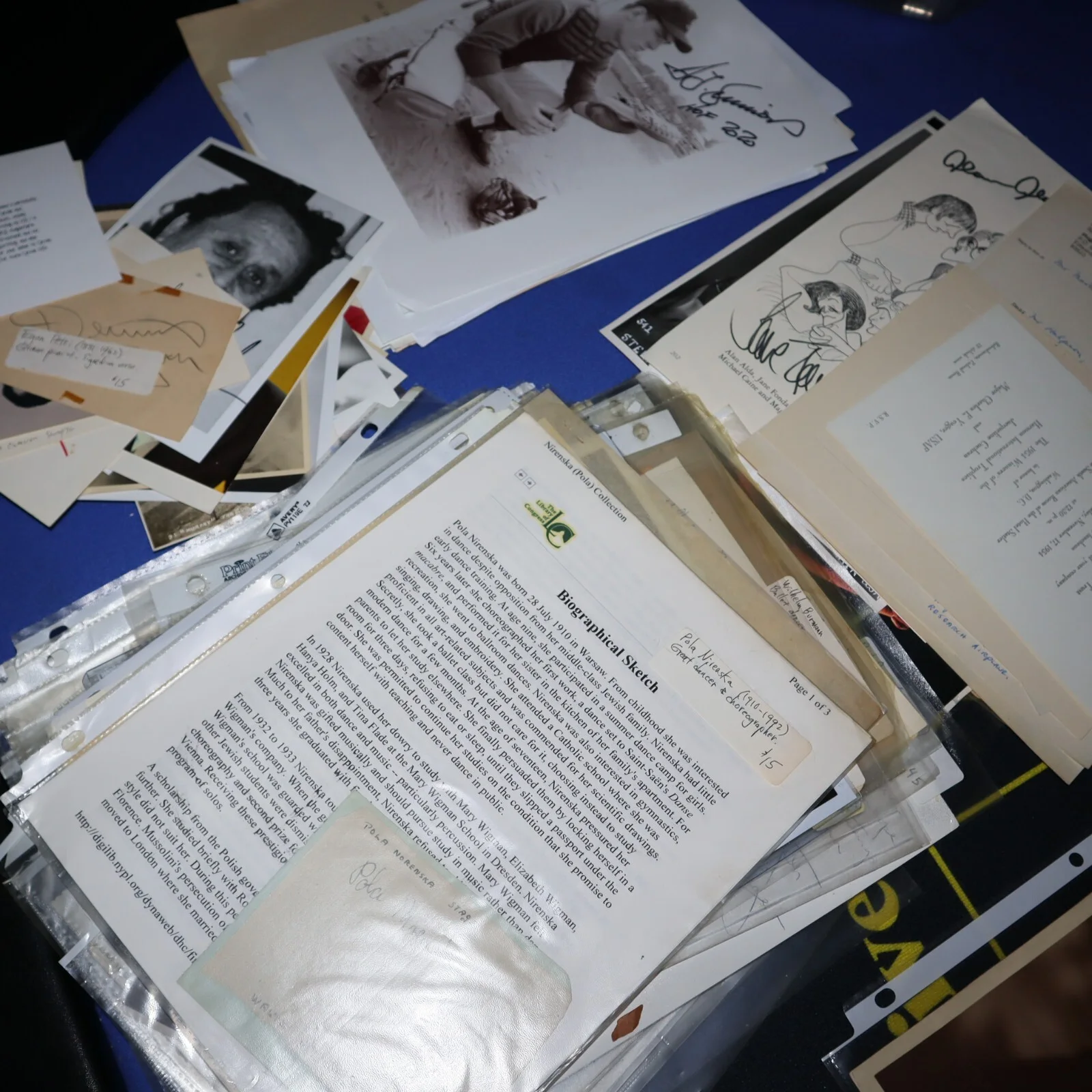 NANCY HALE ACTRESS "TEN COMMANDMENTS" Hand Signed AUTOGRAPHED LETTER CARD, image 5