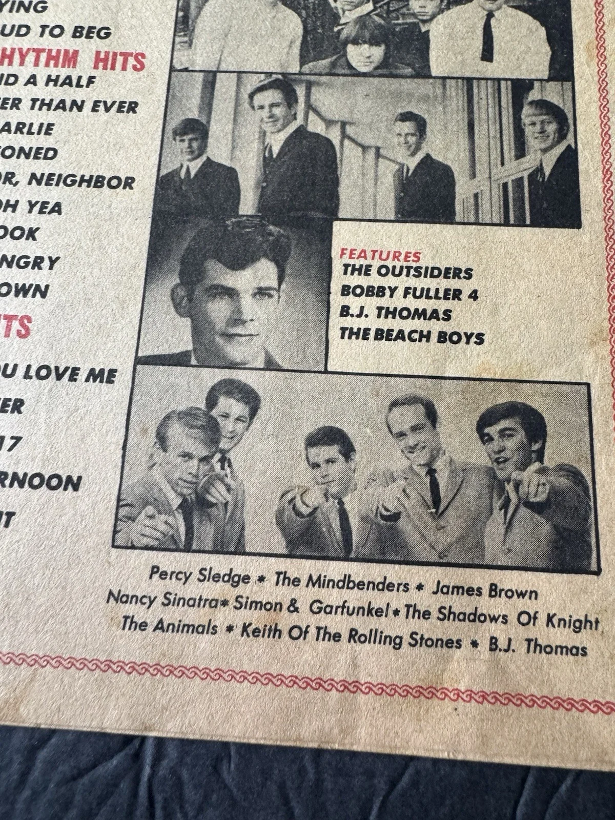The Beach Boys Mike Love SIGNED Best Songs Magazine 1966 Autograph JSA COA, image 4