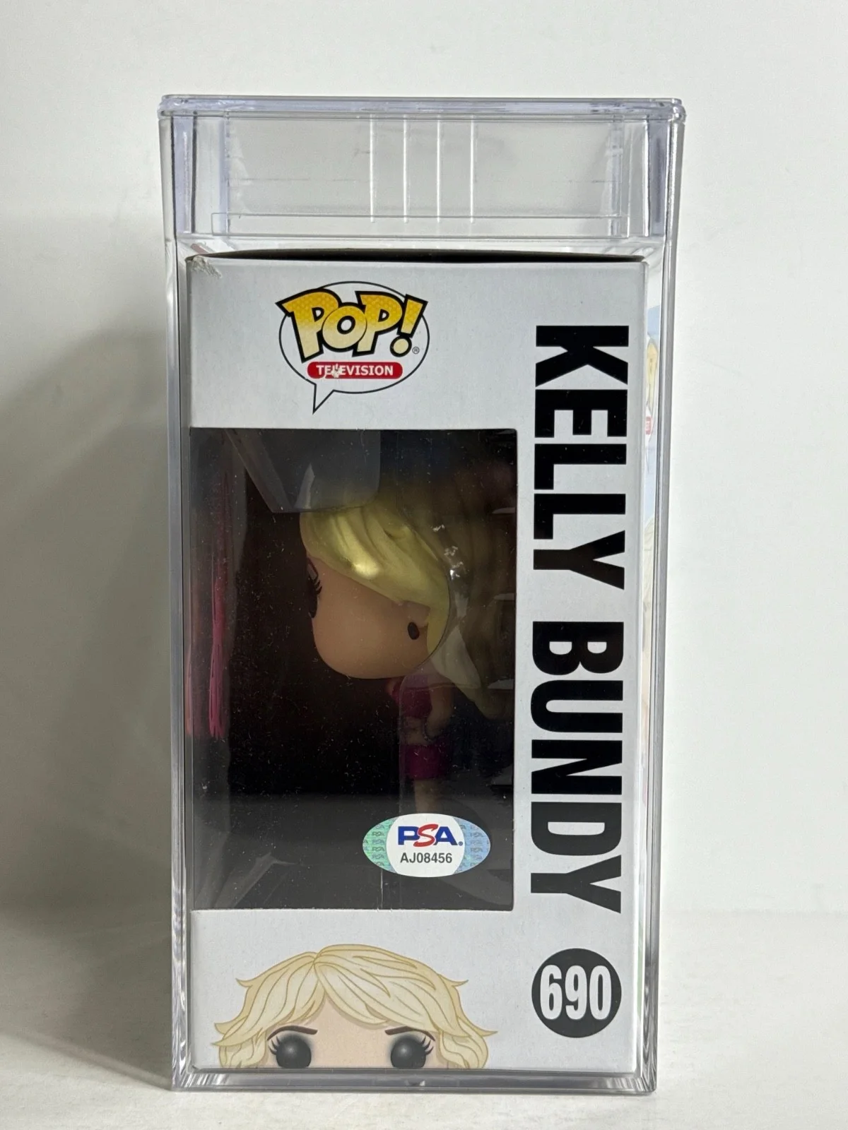 Christina Applegate — Christina Applegate Signed Kelly Bundy Married W Children Funko PSA Slabbed #690, изображение 2