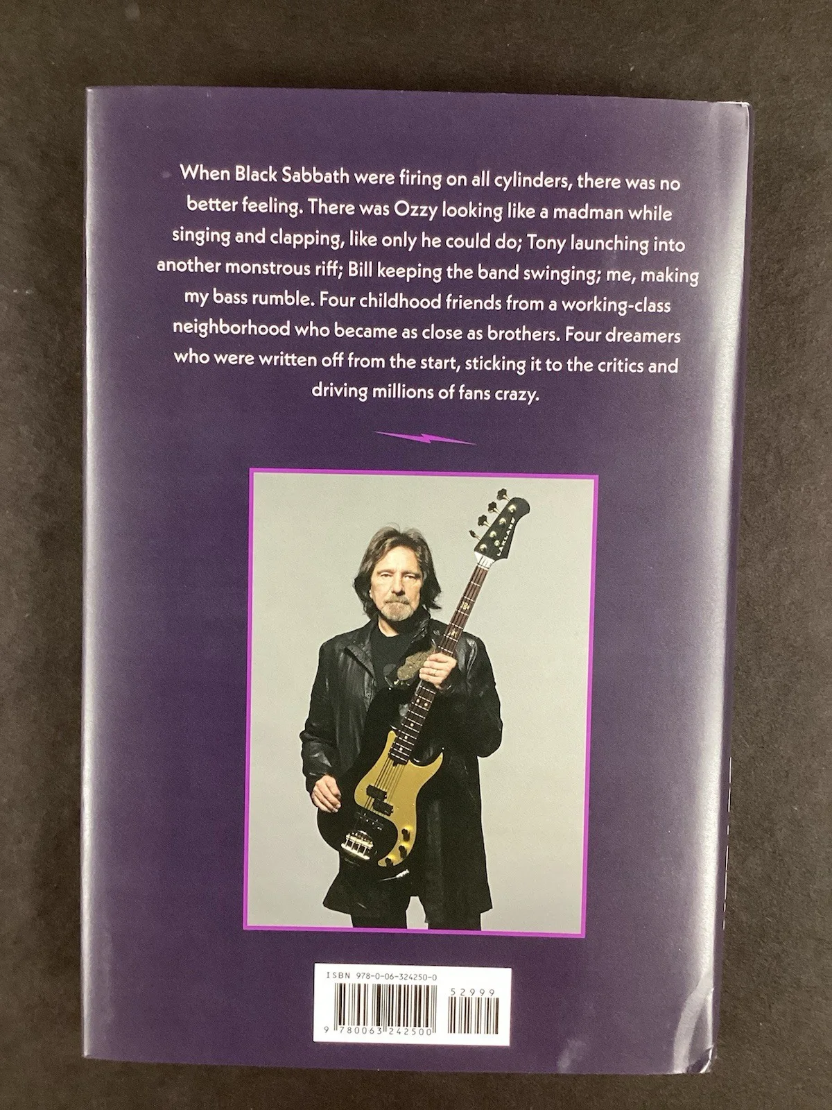 Geezer Butler Signed Book Into The Void HCB Black Sabbath Singer Auto PSA/DNA, изображение 5