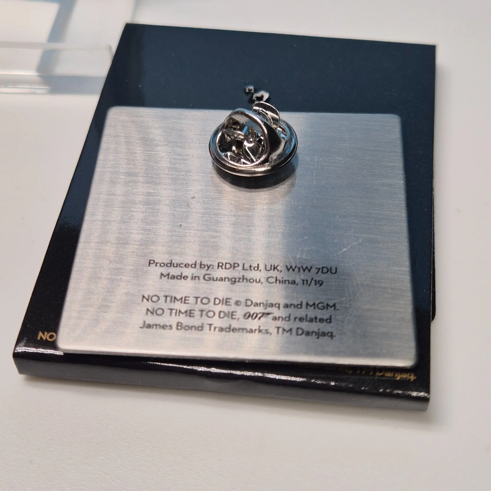 James Bond 007 No Time To Die Pin Badge Promo Collectors Merchandise, изображение 3