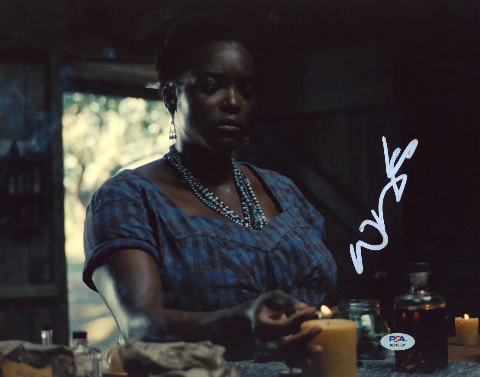 Wunmi Mosaku — Wunmi Mosaku Lovecraft Country Authentic Signed 11x14 Photo PSA/DNA #AQ16891