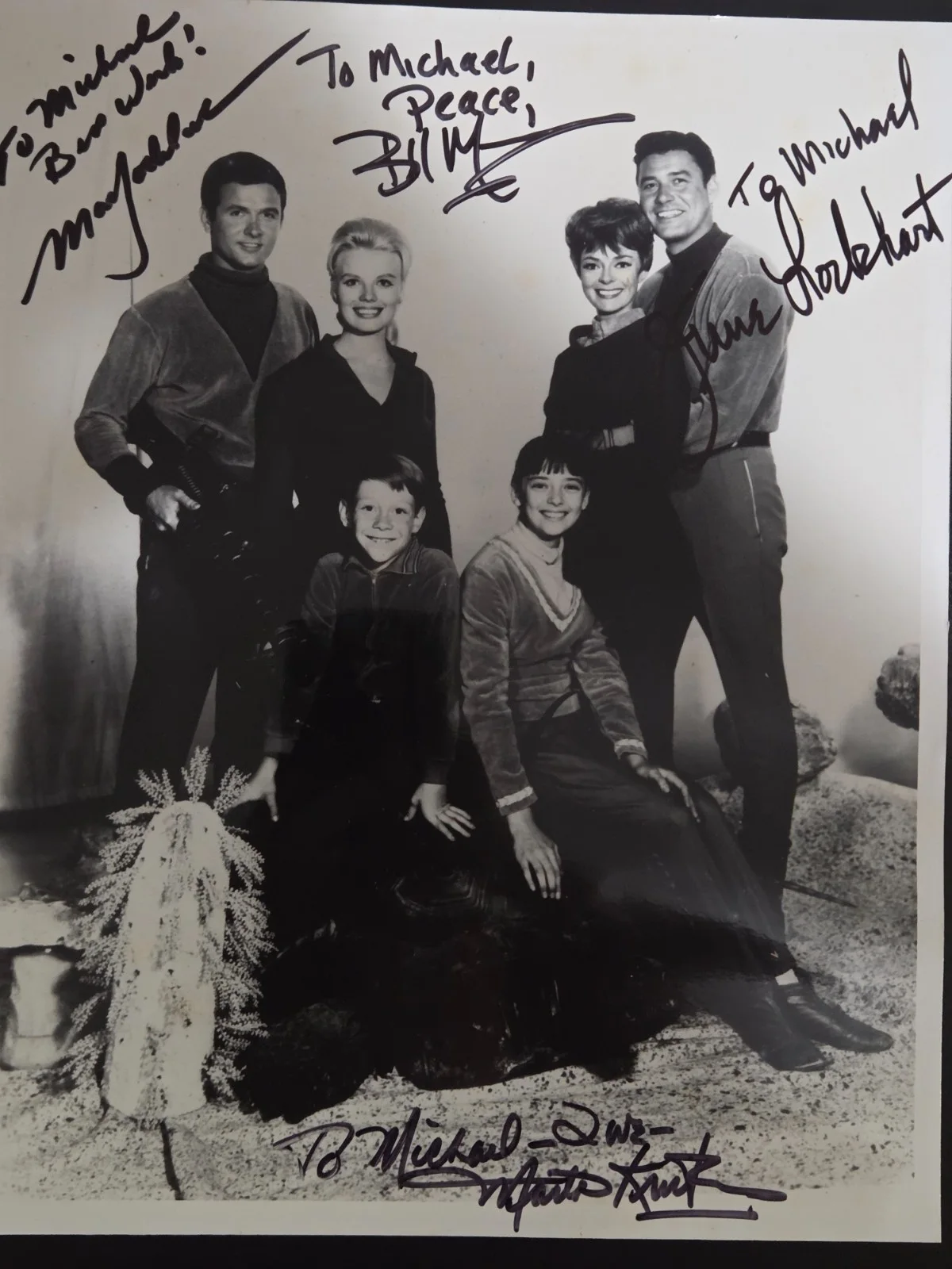CAST — Personalized Lost in Space 8x10 autographs, image 3