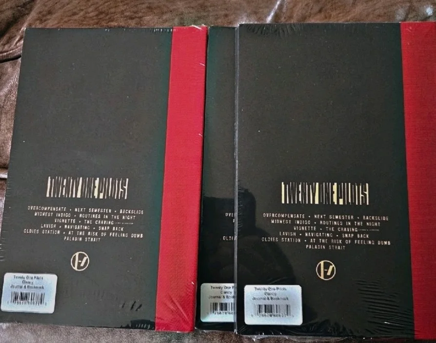 New Sealed Twenty One Pilots SIGNED Clancy CD Journal Bookmark SEALED, image 2