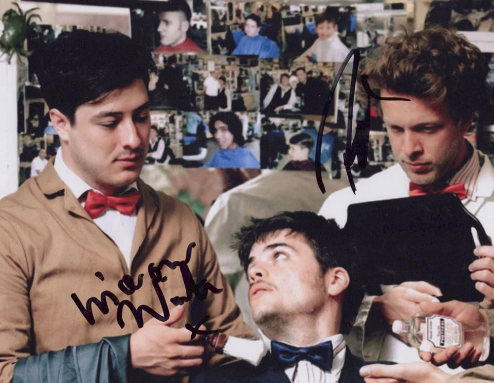 MUMFORD, SONS — Mumford & Sons signed 8x10 Photo PRIZEFIGHTER All 4 MEMBERS Marcus ACOA COA Rare, изображение 3