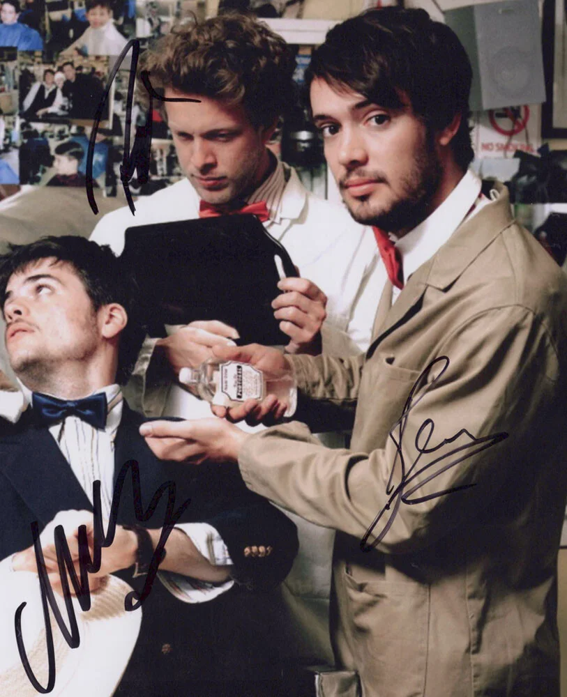 MUMFORD, SONS — Mumford & Sons signed 8x10 Photo PRIZEFIGHTER All 4 MEMBERS Marcus ACOA COA Rare, изображение 4