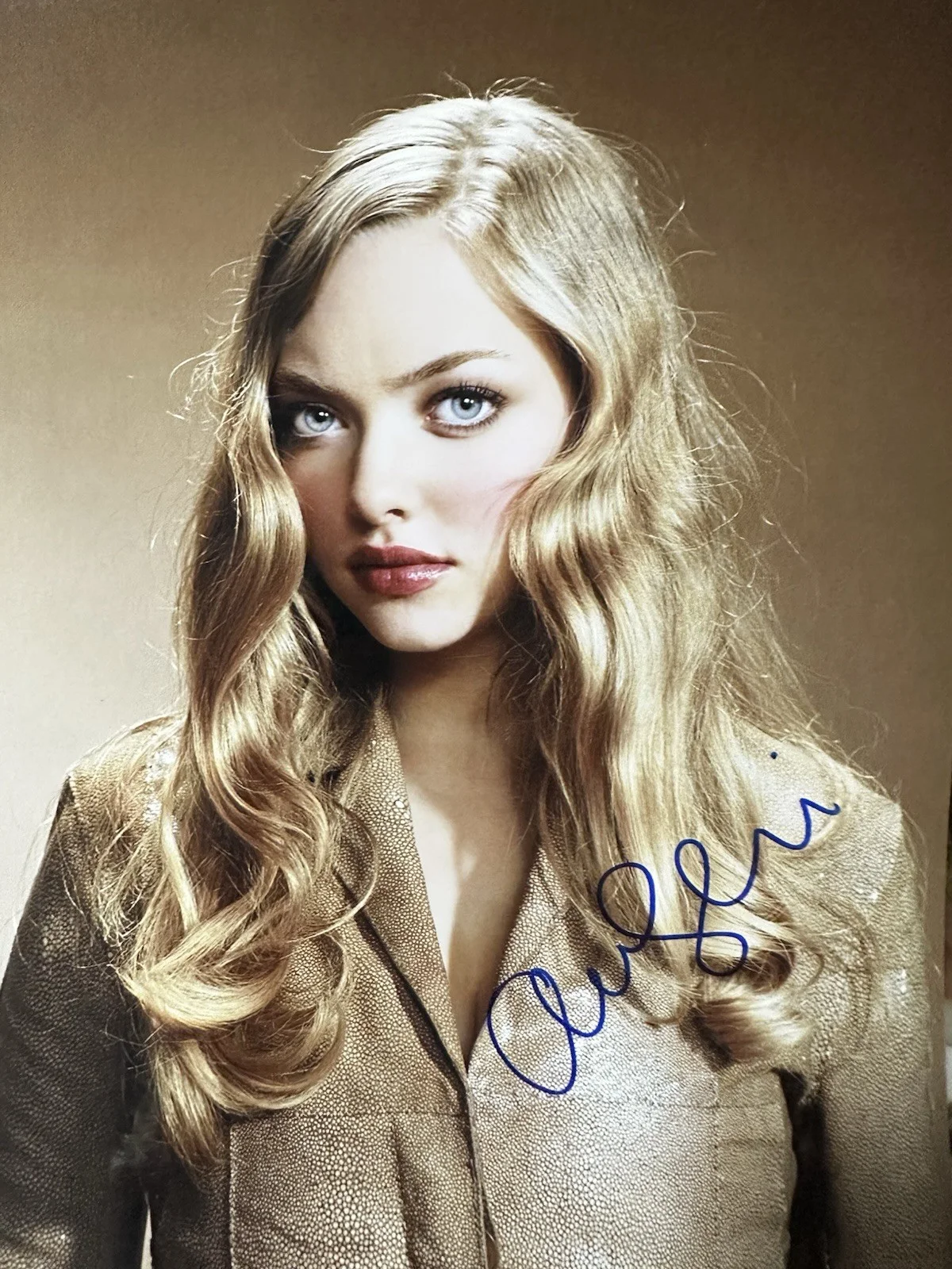 amanda seyfried — Amanda Seyfried signed 8x10 photo. The Housemaid. Mamma Mia. Les Miserables
