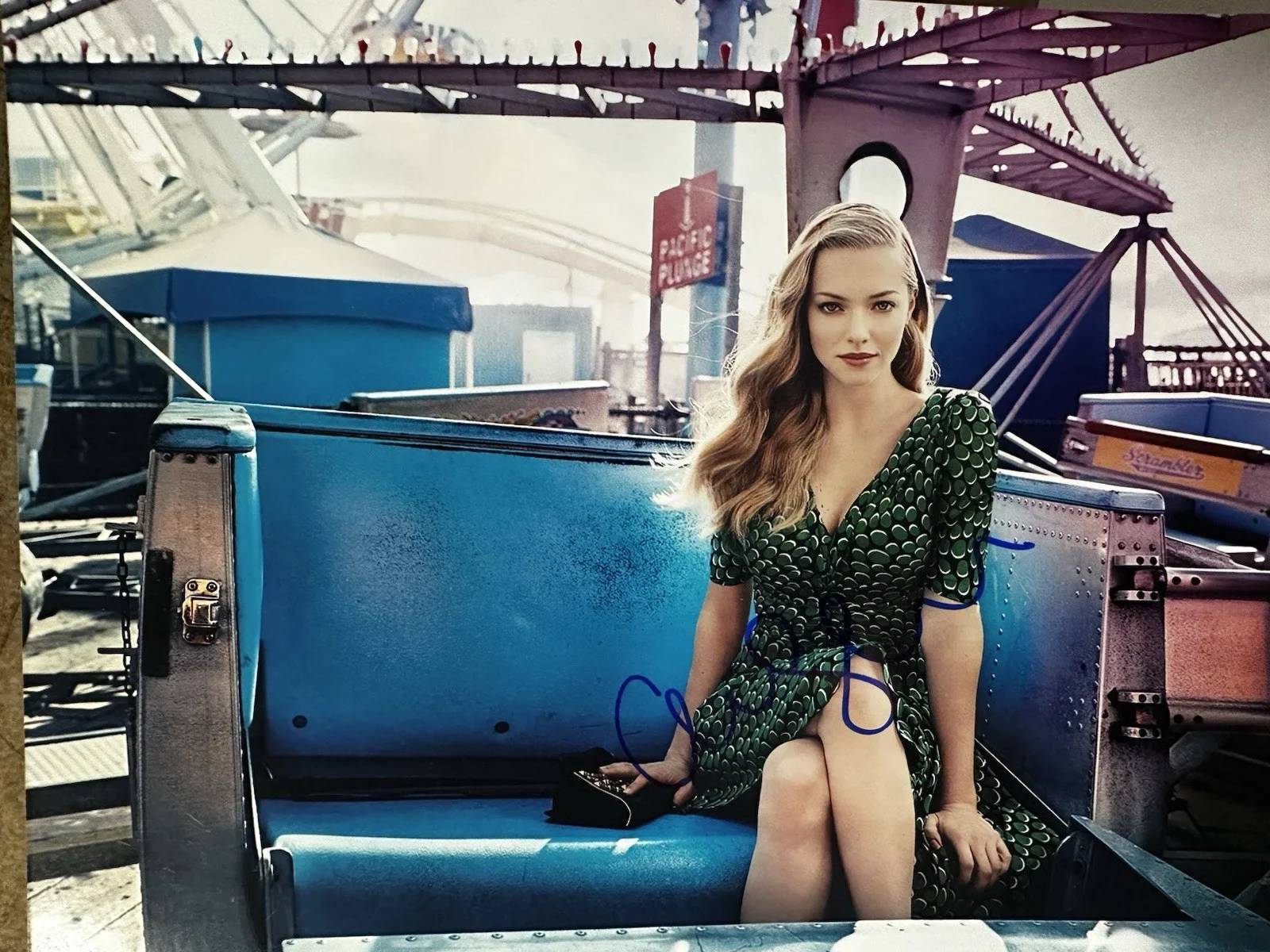amanda seyfried — Amanda Seyfried signed 8x10 photo. The Housemaid. Mamma Mia. Les Miserables