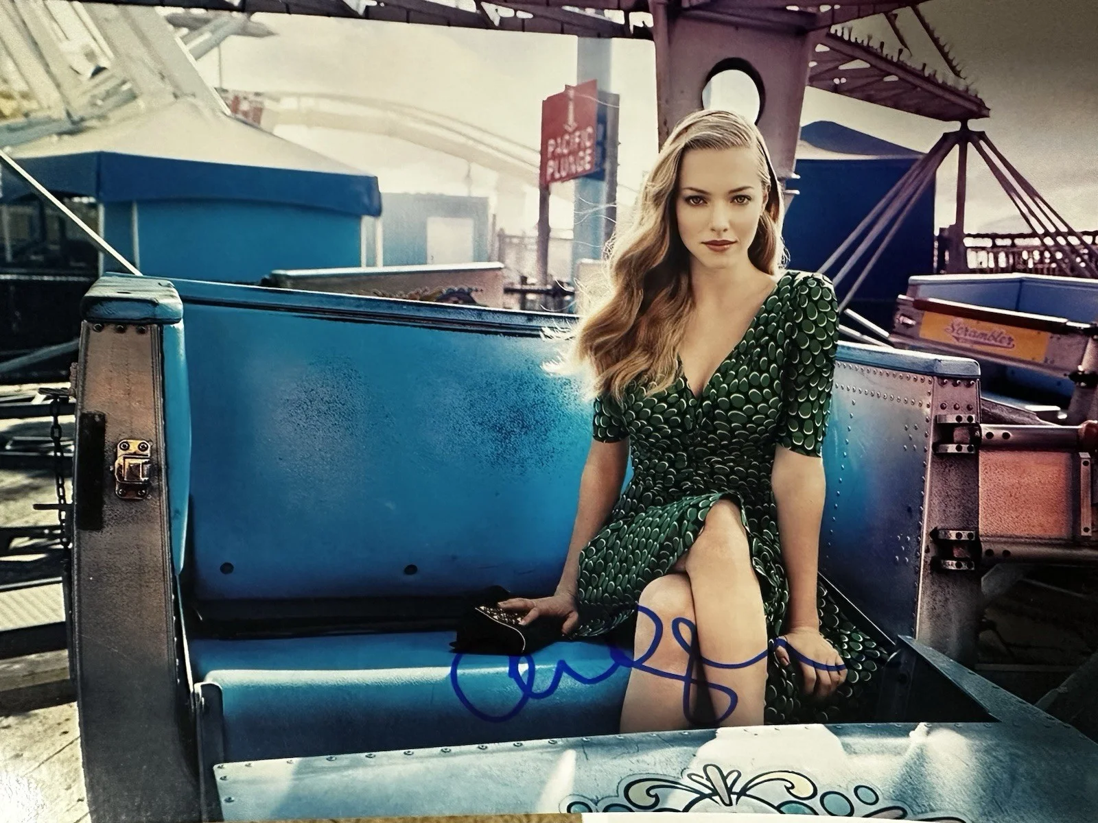 amanda seyfried — Amanda Seyfried signed 8x10 photo. The Housemaid. Mamma Mia. Les Miserables