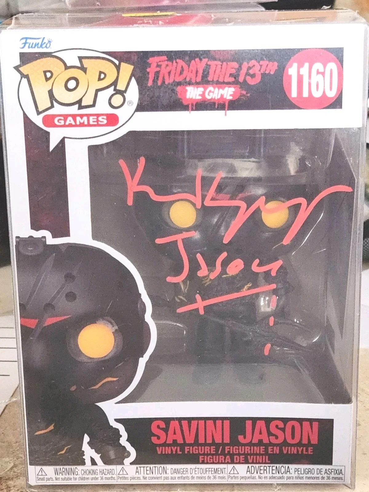 Ken Kirzinger — Ken Kirzinger Autographed Friday The 13th Funko Pop With Certification