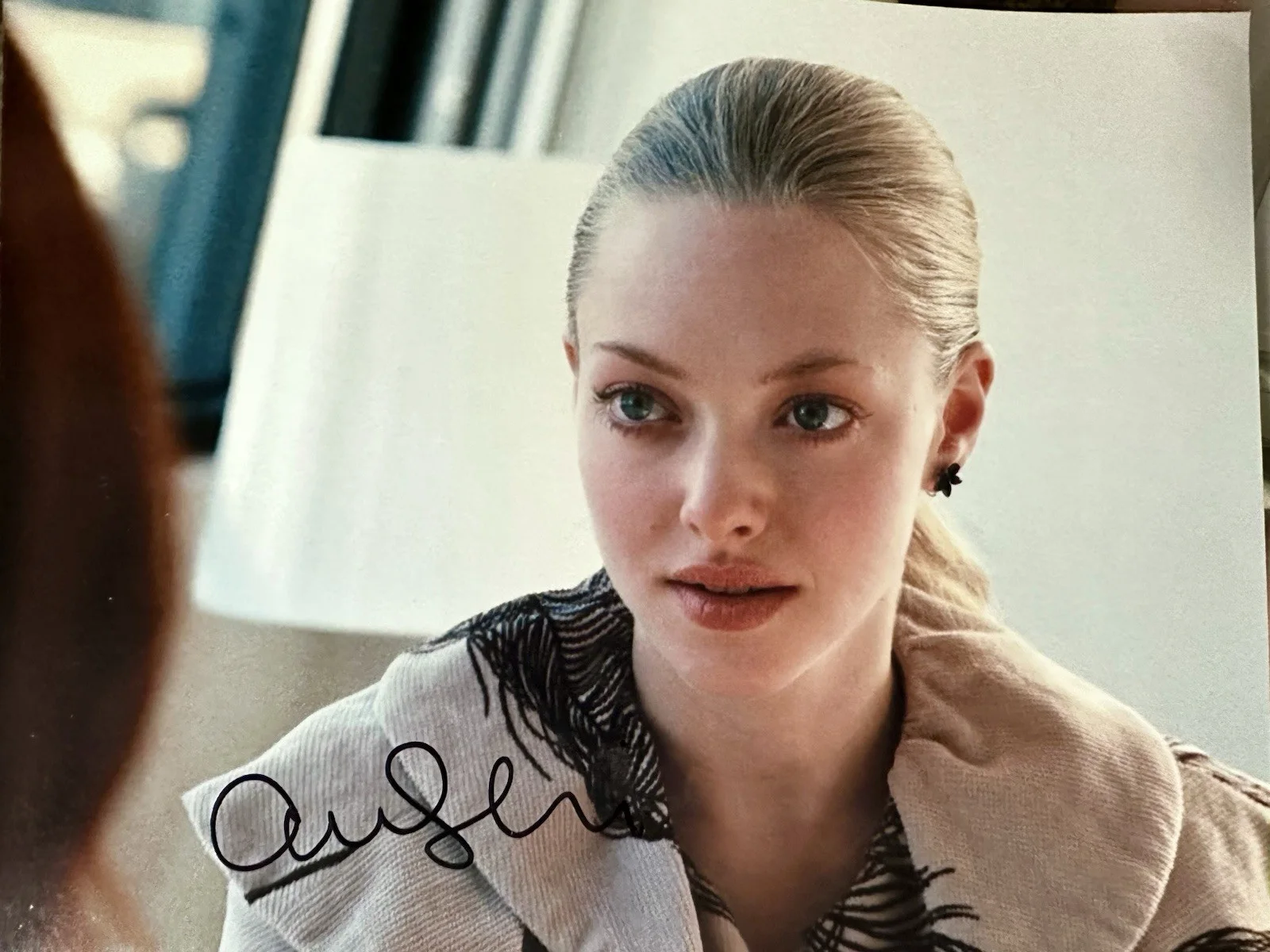 amanda seyfried — Amanda Seyfried signed 8x10 photo. The Housemaid. Mamma Mia. Les Miserables