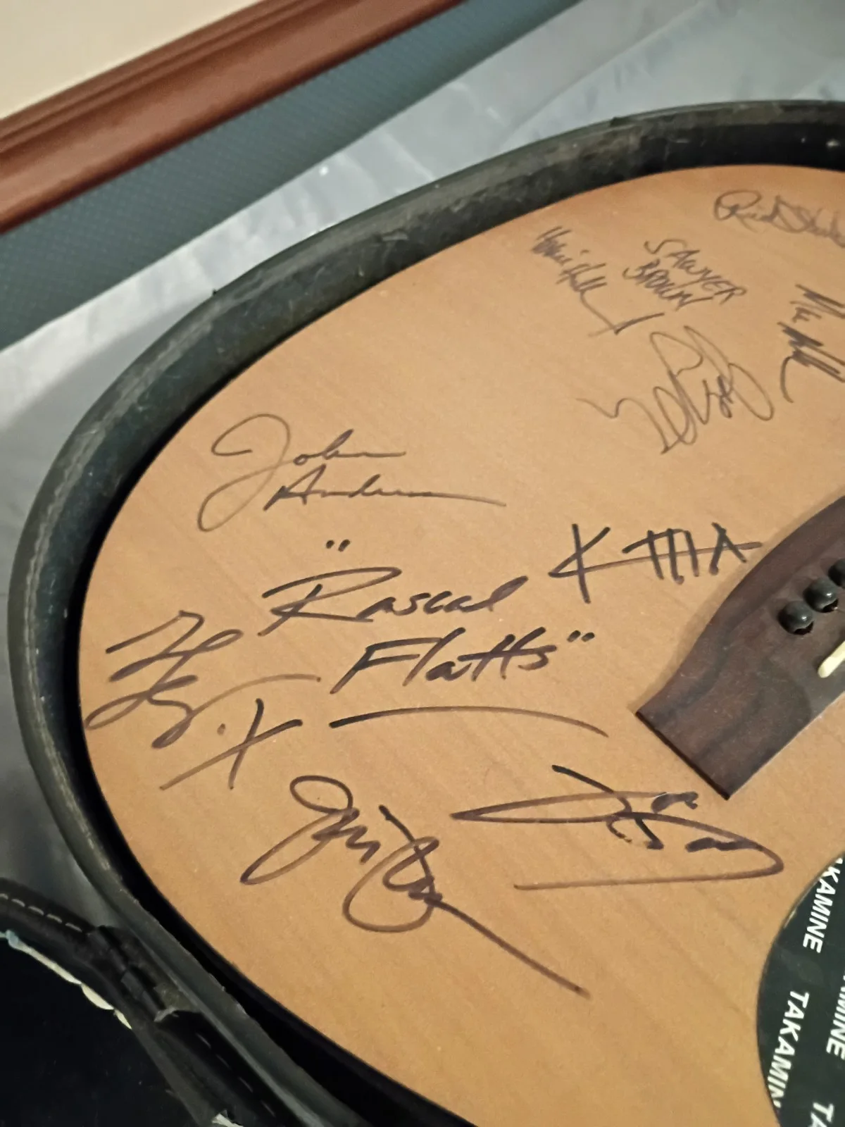 Signed By Rascal Flatts, John Anderson,Blake Shelton, Sawyer Brown ,And More, image 5