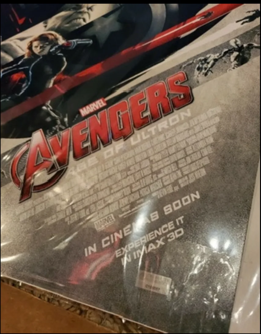 Marvel Avengers Age Of Ultron Signed Movie Poster (6 Signatures) + COA, изображение 5
