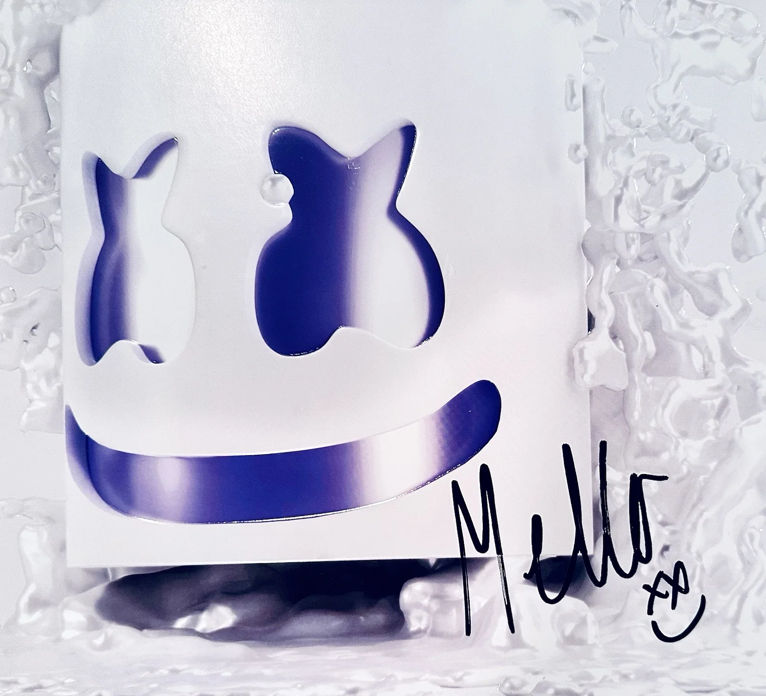 MARSHMELLO SIGNED Shockwave LIMITED EDITION PURPLE Vinyl Album BAS Autograph, image 2